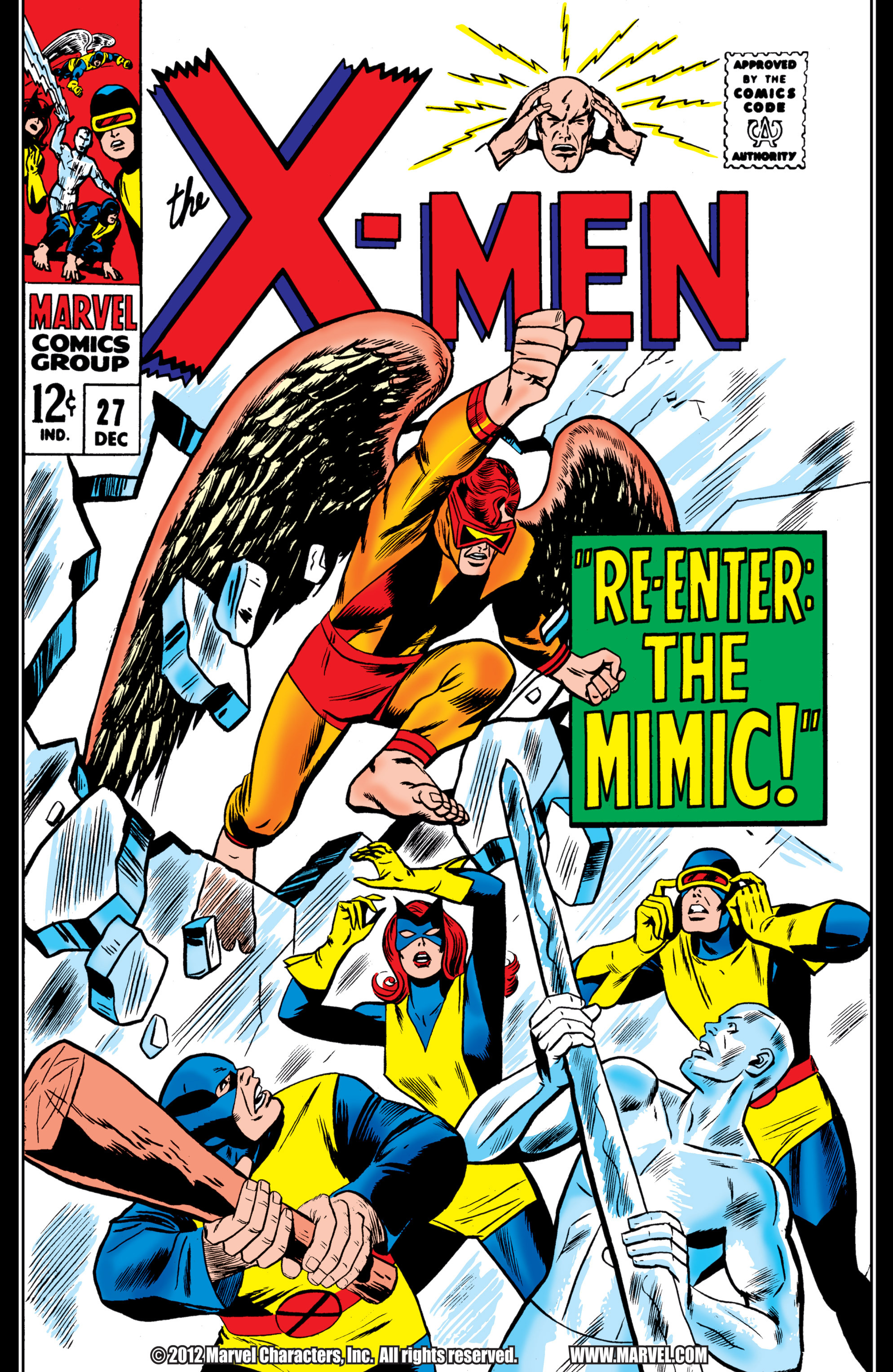 Read online Uncanny X-Men (1963) comic -  Issue #27 - 1