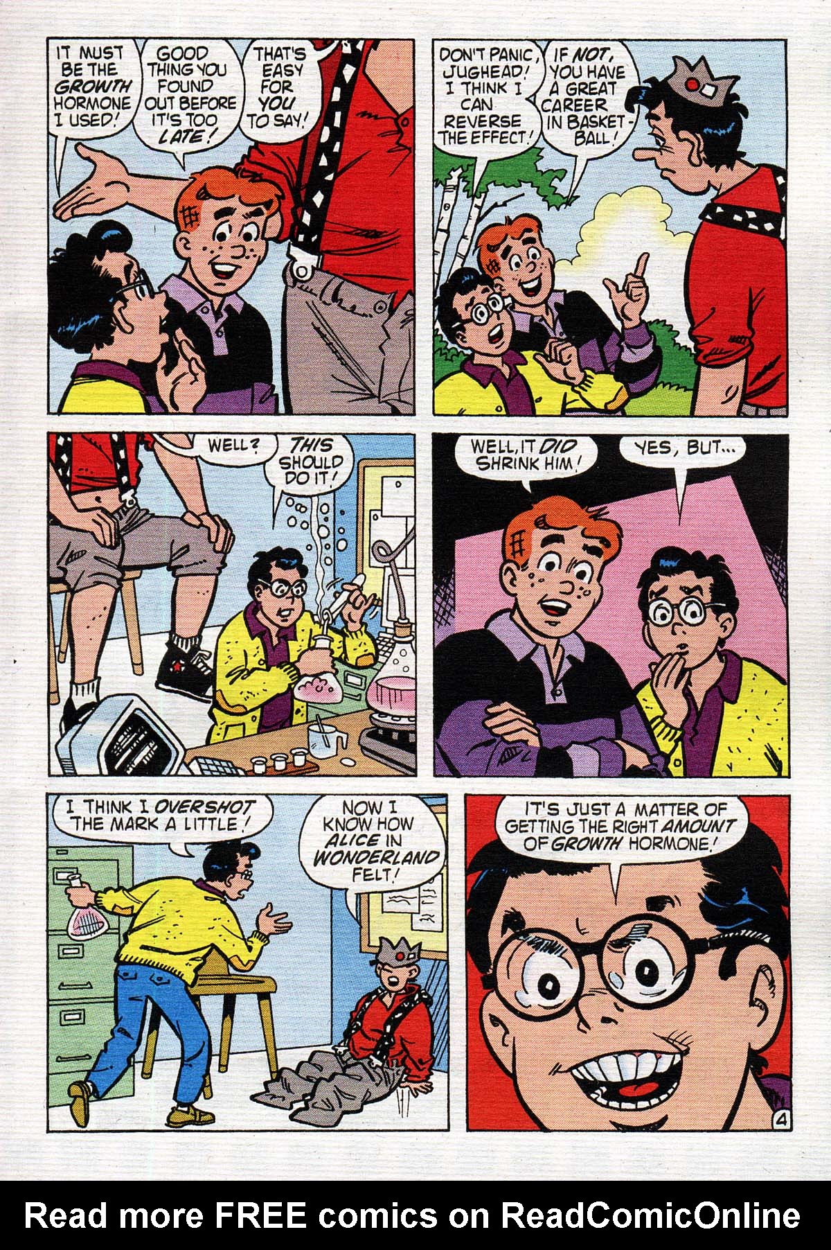 Read online Jughead's Double Digest Magazine comic -  Issue #107 - 168