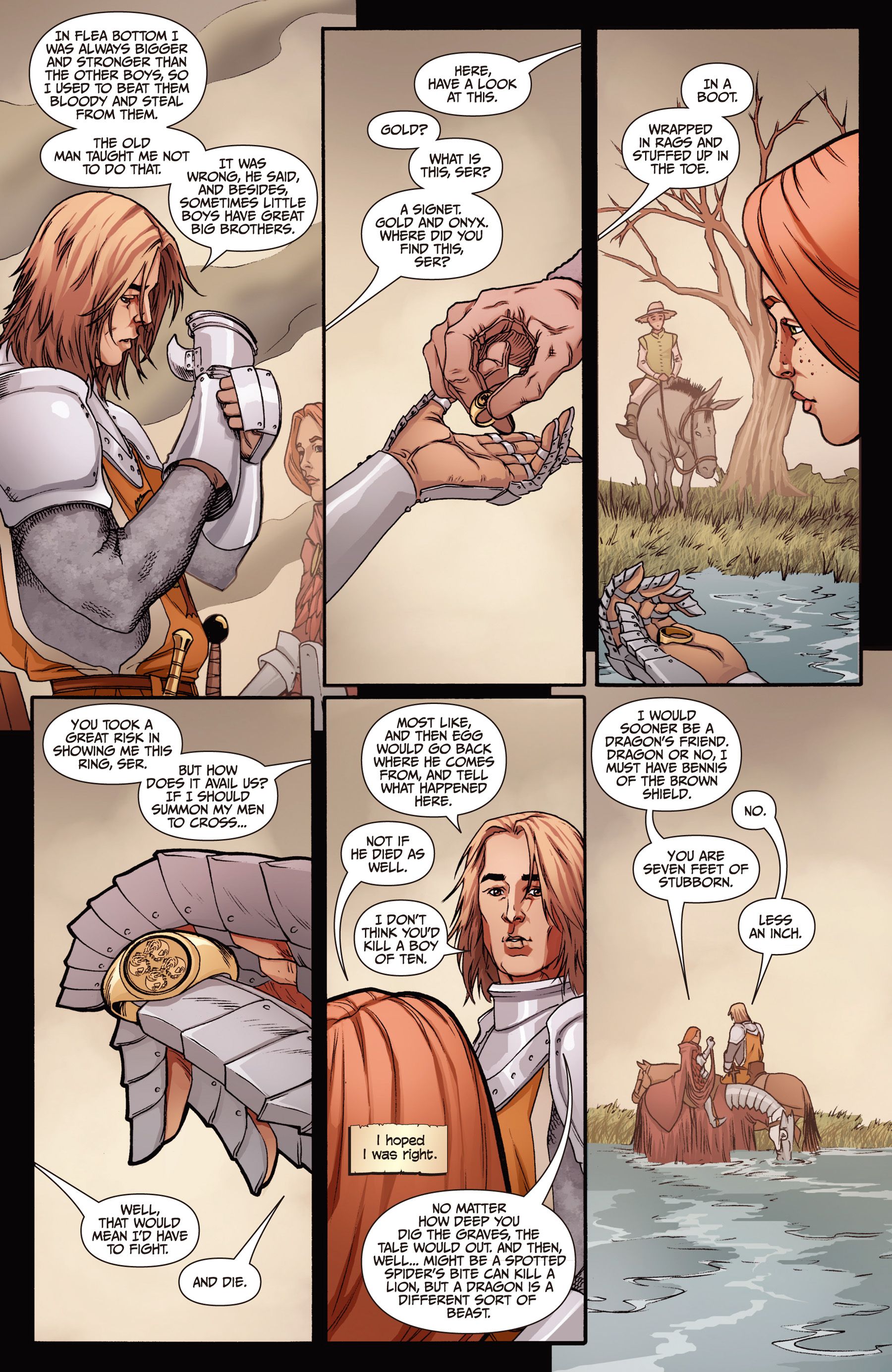 Read online The Sworn Sword: The Graphic Novel comic -  Issue # Full - 126