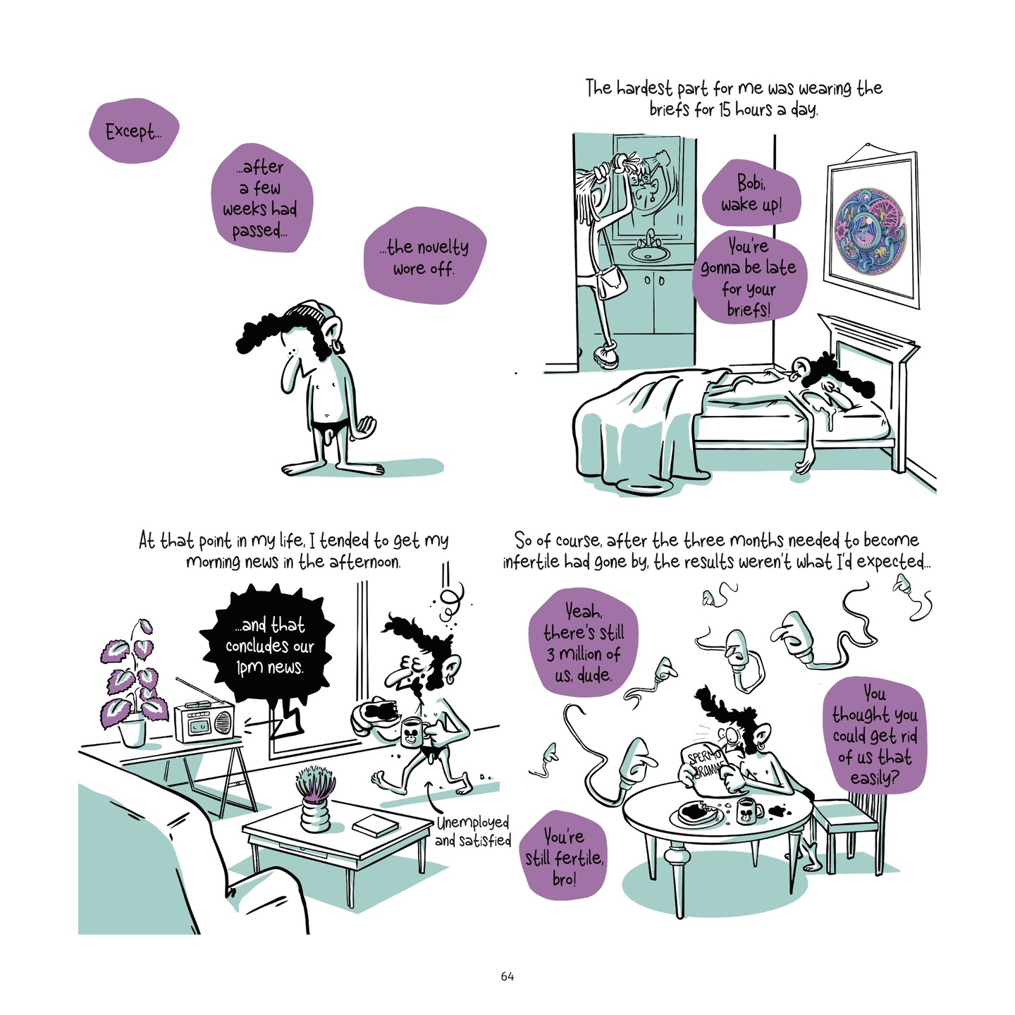 Read online Balls Up A Contraceptive Journey comic -  Issue # TPB - 63