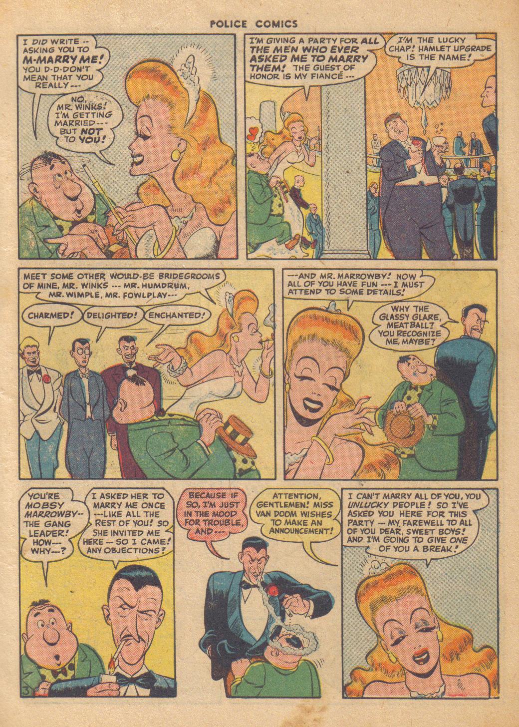 Read online Police Comics comic -  Issue #62 - 5