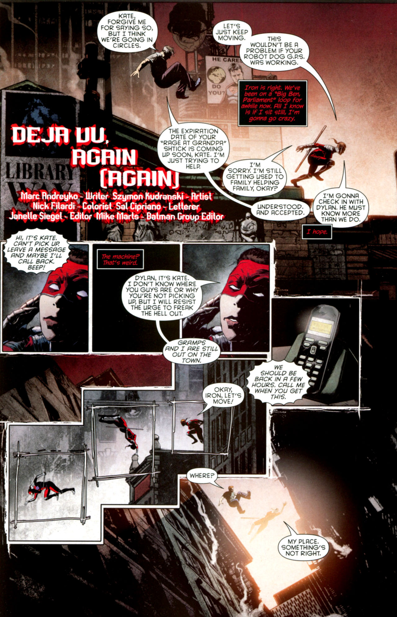Read online Batman: Streets Of Gotham comic -  Issue #13 - 23