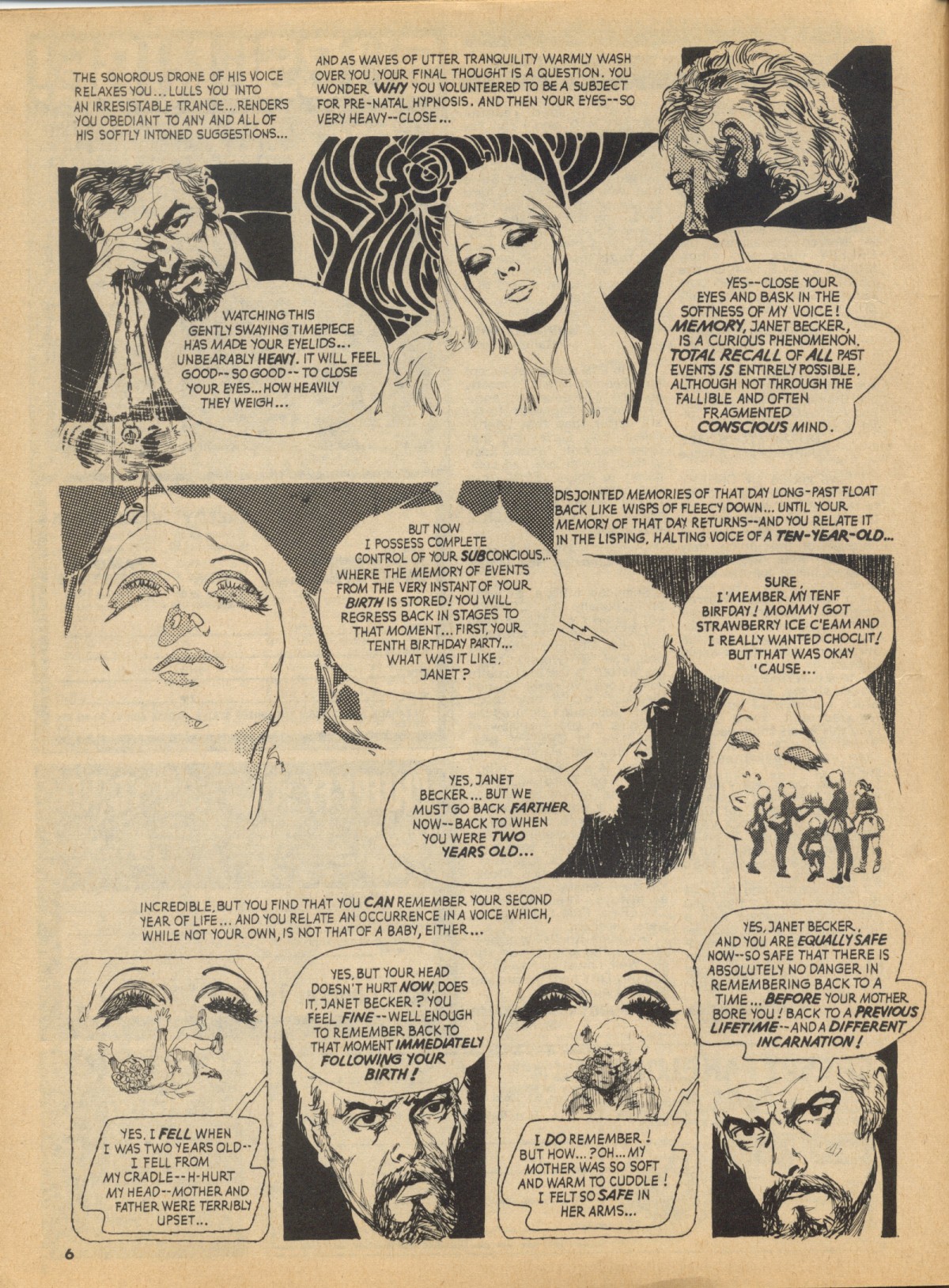 Read online Creepy (1964) comic -  Issue #51 - 6