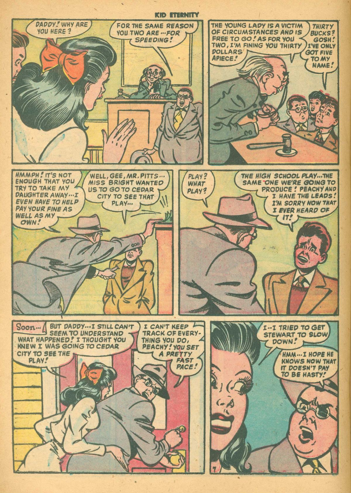 Read online Kid Eternity (1946) comic -  Issue #16 - 20