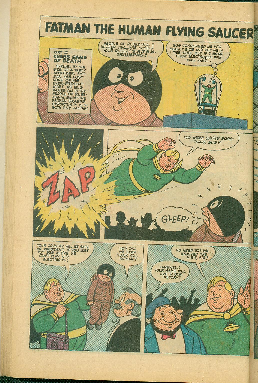 Read online Fatman, The Human Flying Saucer comic -  Issue #3 - 24