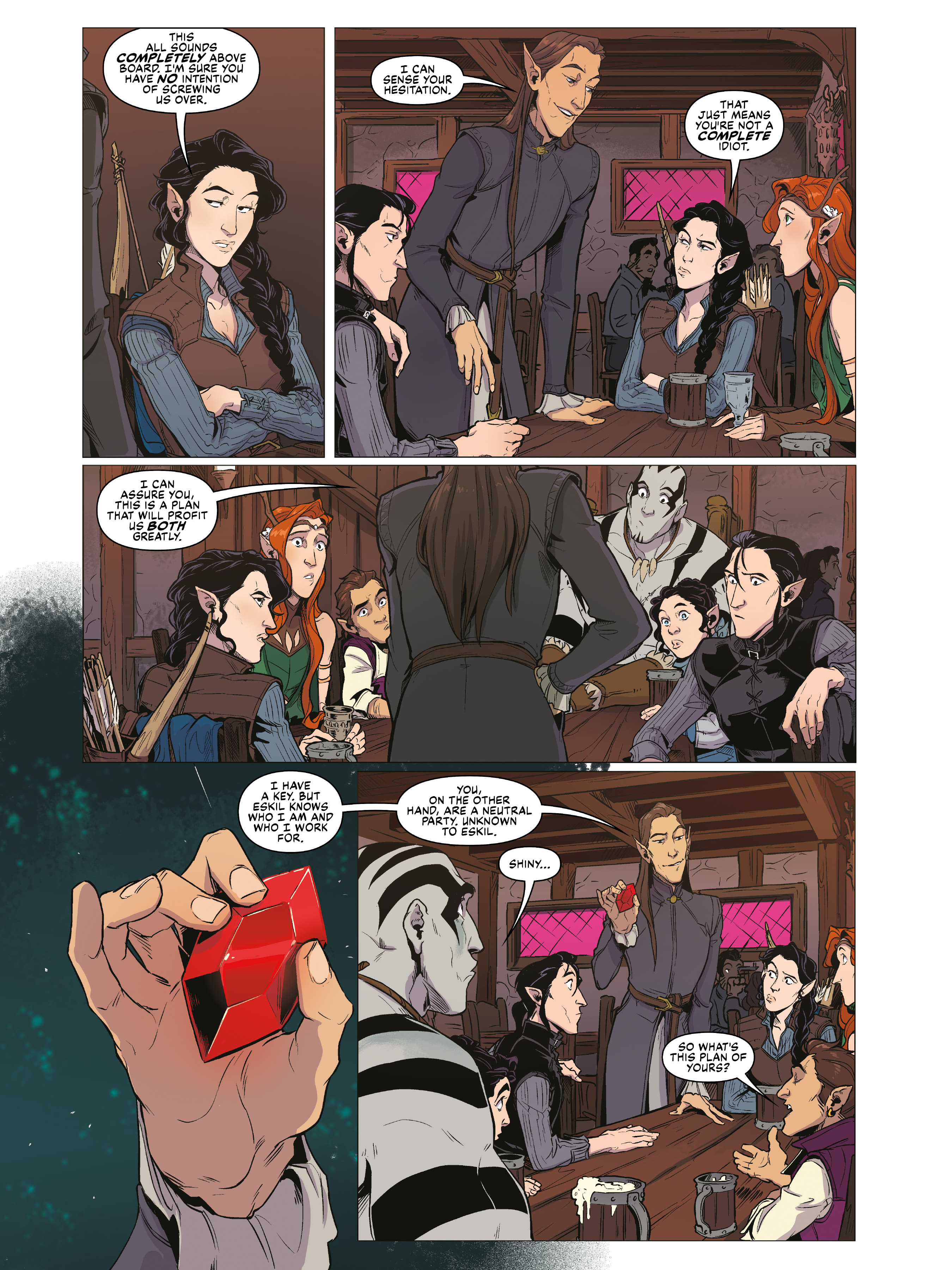 Read online Critical Role Vox Machina Origins comic -  Issue # (2019) _TPB Library Edition (Part 3) - 17