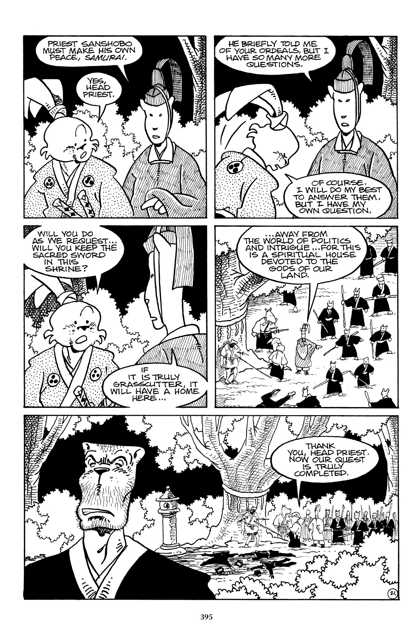 Read online The Usagi Yojimbo Saga comic -  Issue # TPB 3 - 391