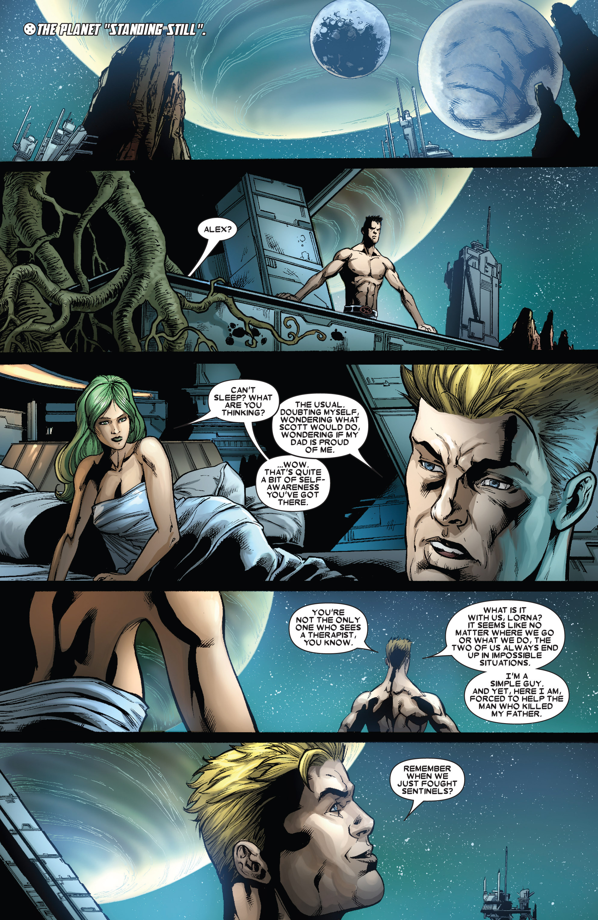 Read online X-Men: Emperor Vulcan comic -  Issue #3 - 11