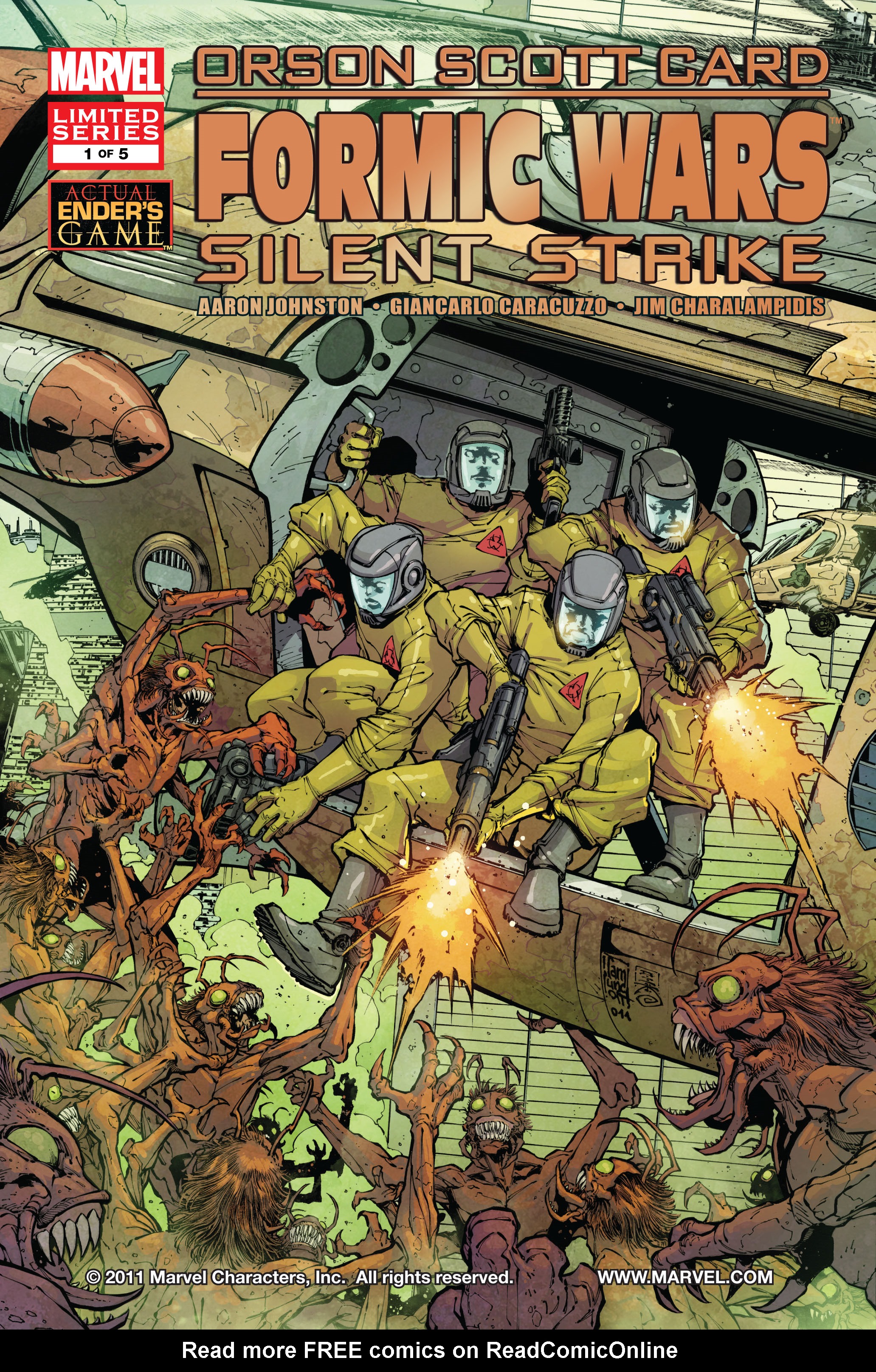 Read online Formic Wars: Silent Strike comic -  Issue #1 - 1