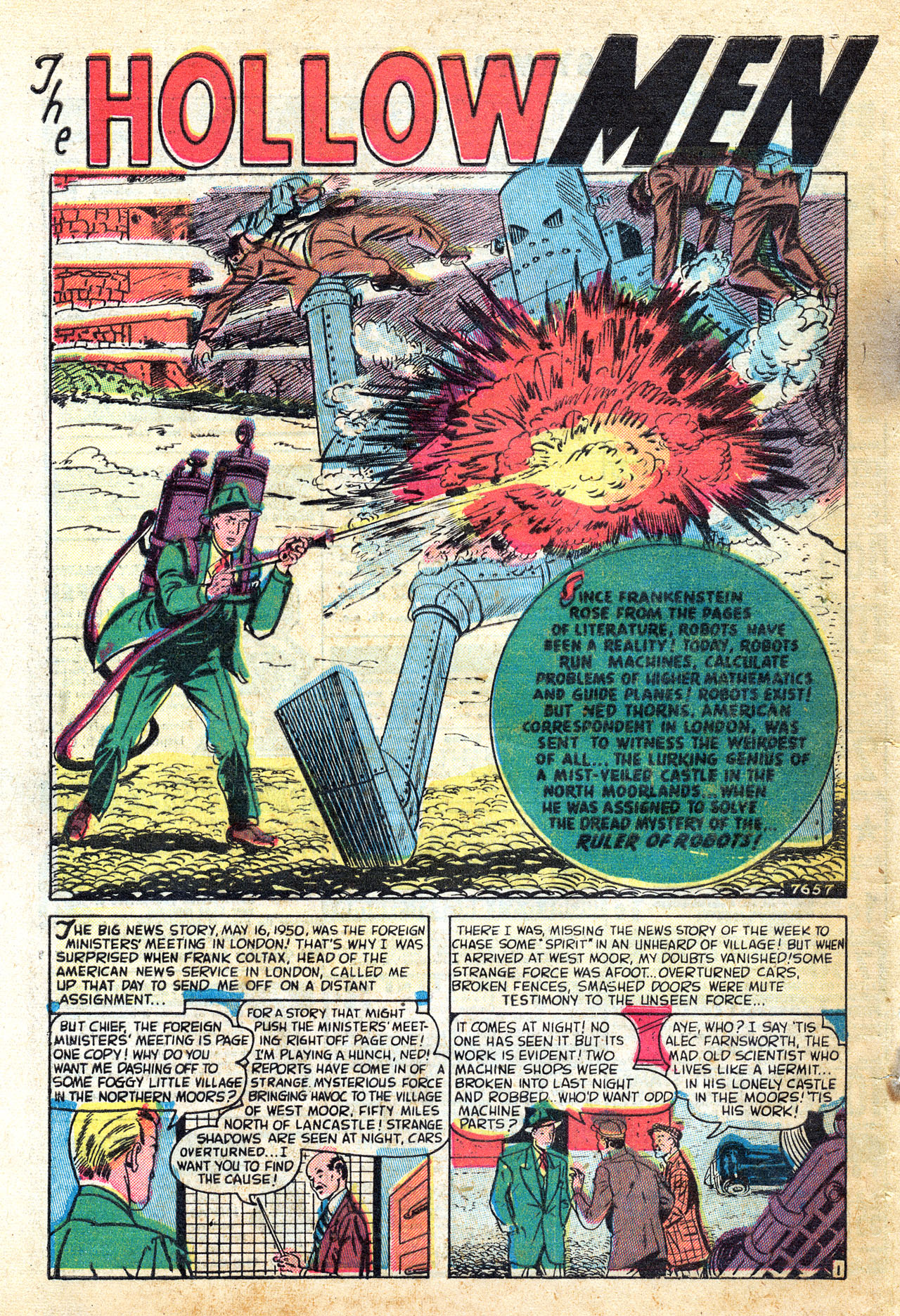 Read online Mystic (1951) comic -  Issue #1 - 28