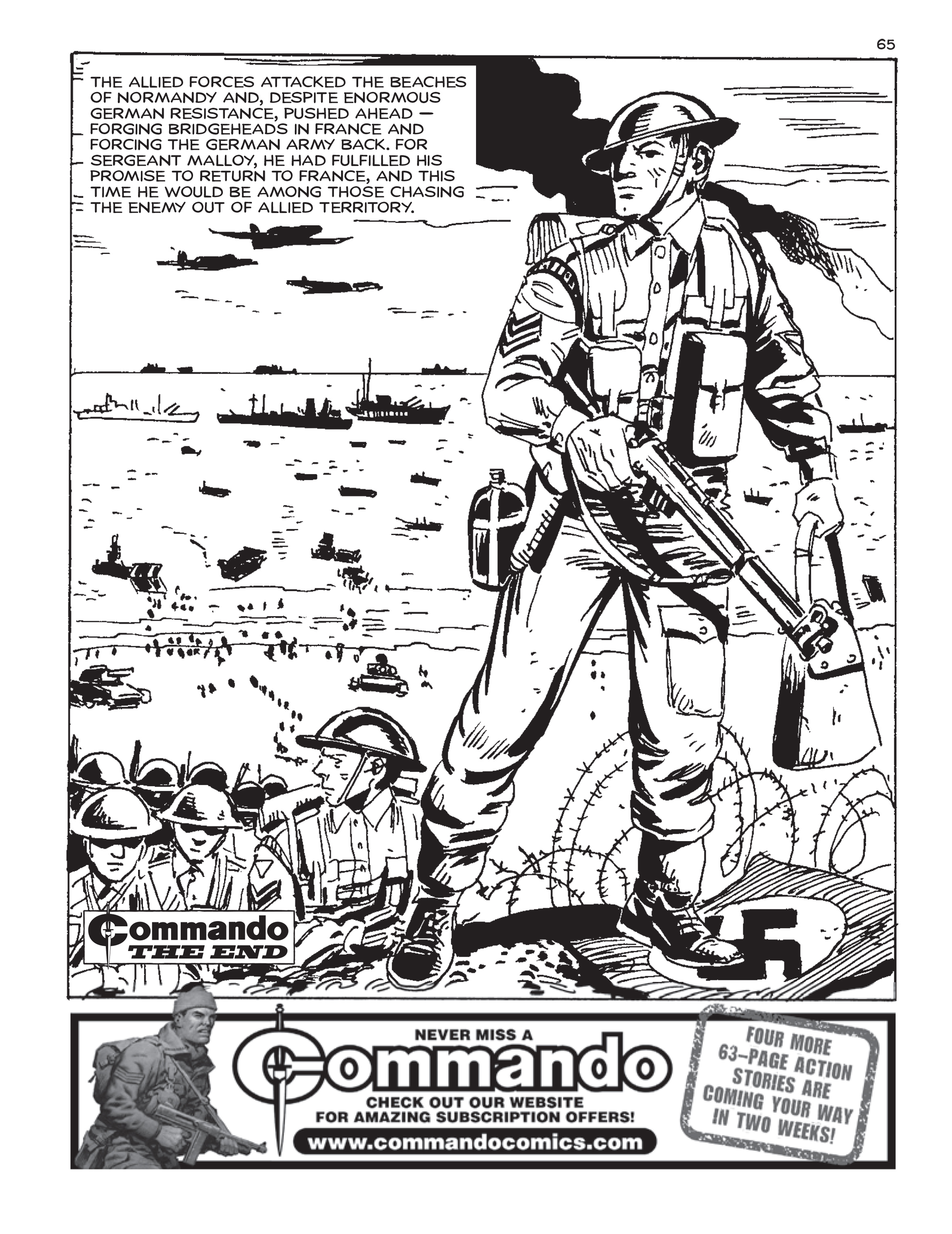 Read online Commando: For Action and Adventure comic -  Issue #5231 - 64