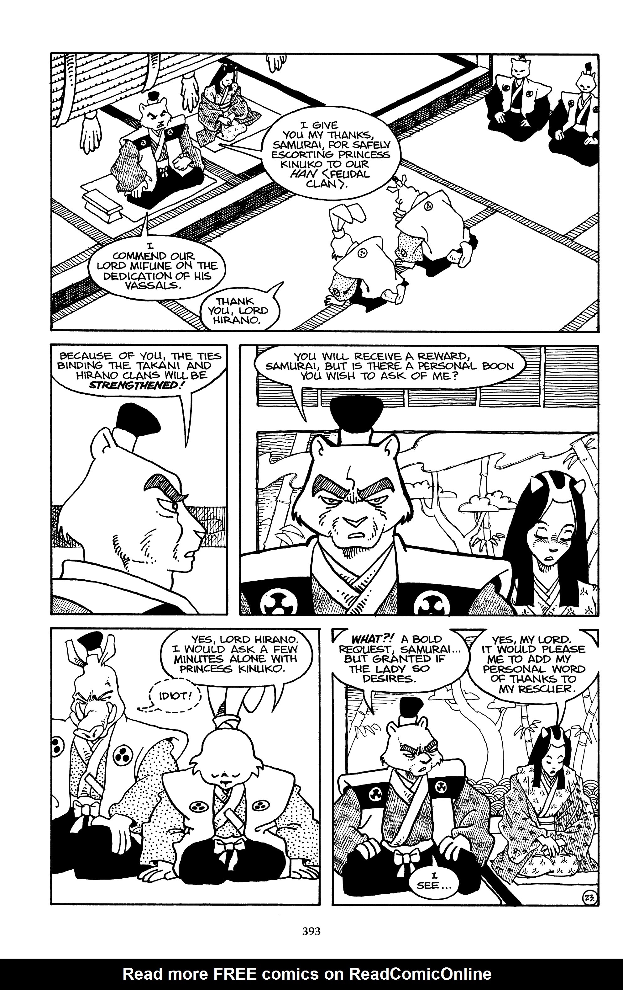 Read online The Usagi Yojimbo Saga (2021) comic -  Issue # TPB 1 (Part 4) - 80