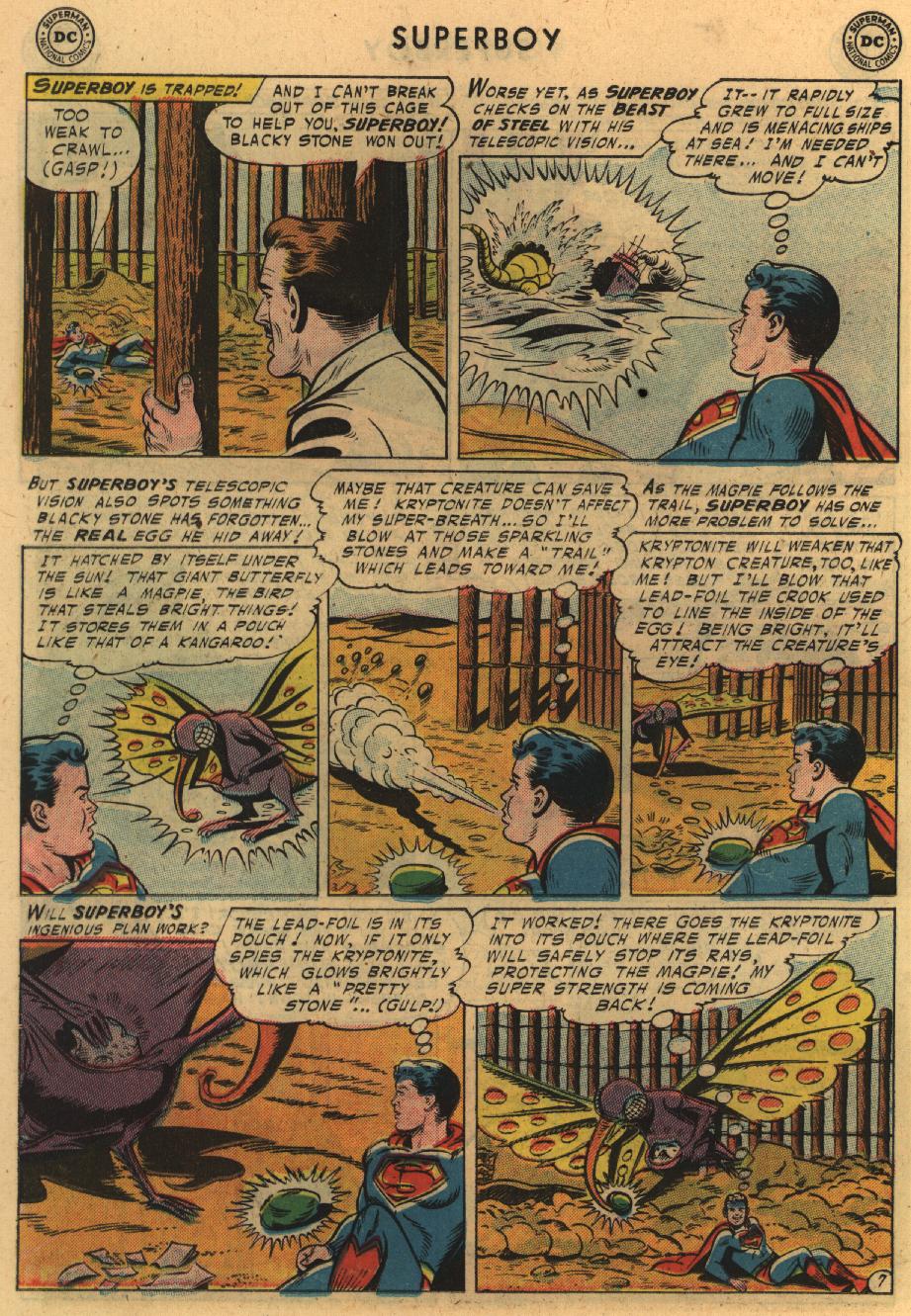 Read online Superboy (1949) comic -  Issue #53 - 19