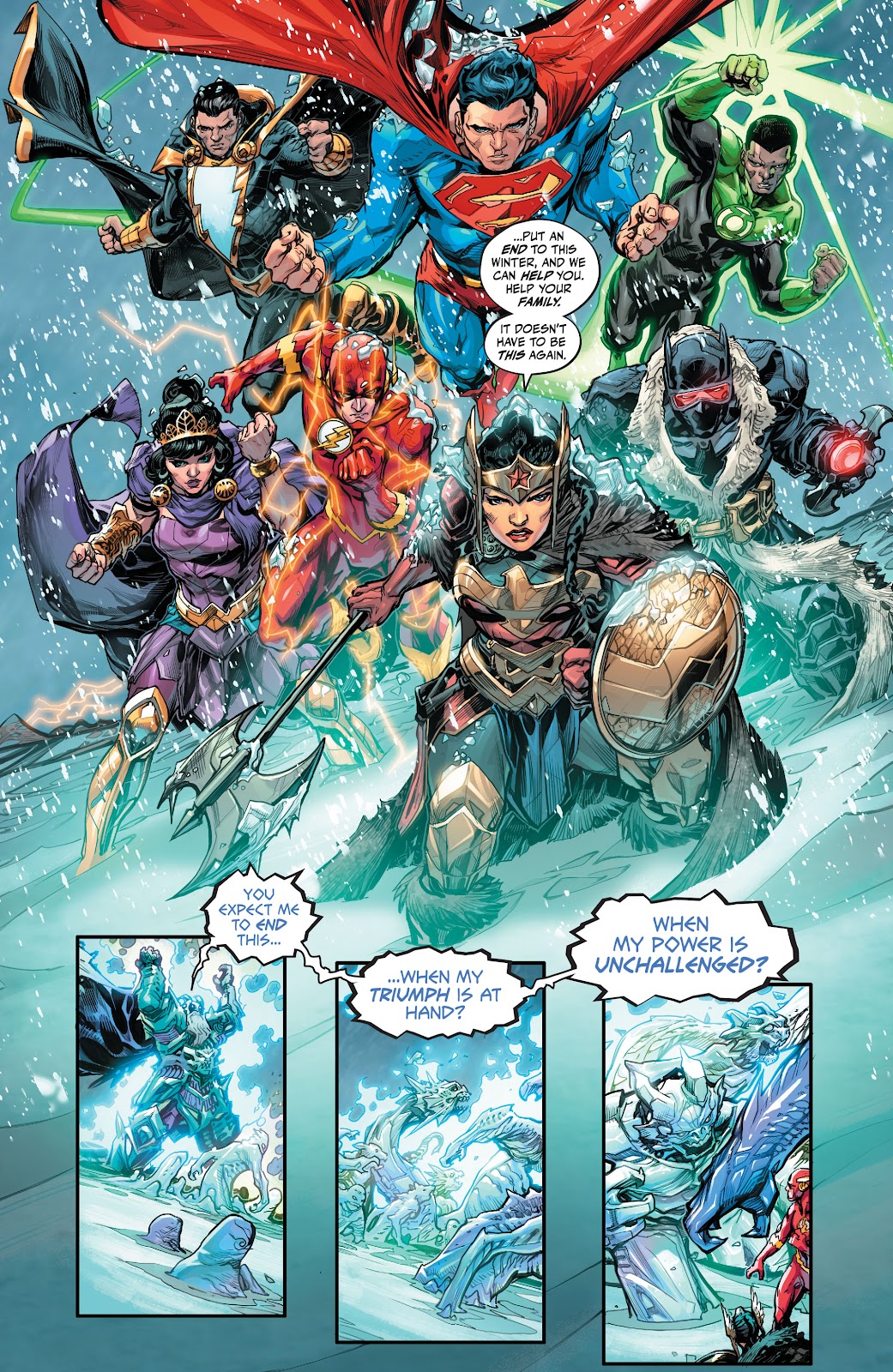 Justice League: Endless Winter issue 2 - Page 8