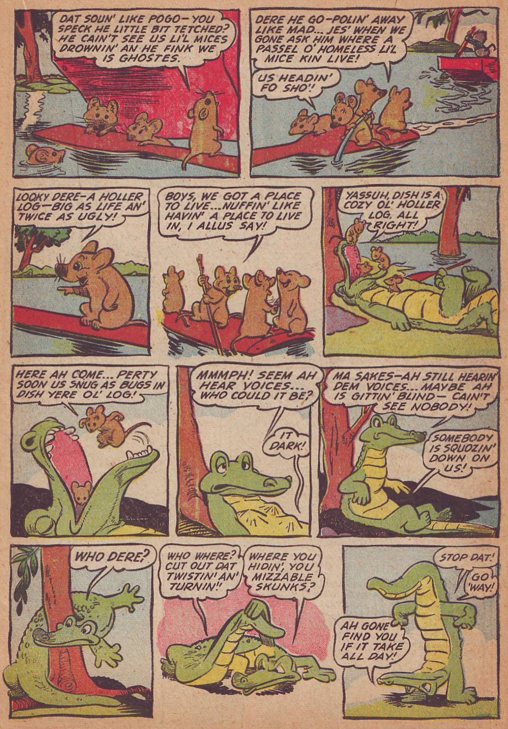 Read online Animal Comics comic -  Issue #16 - 19