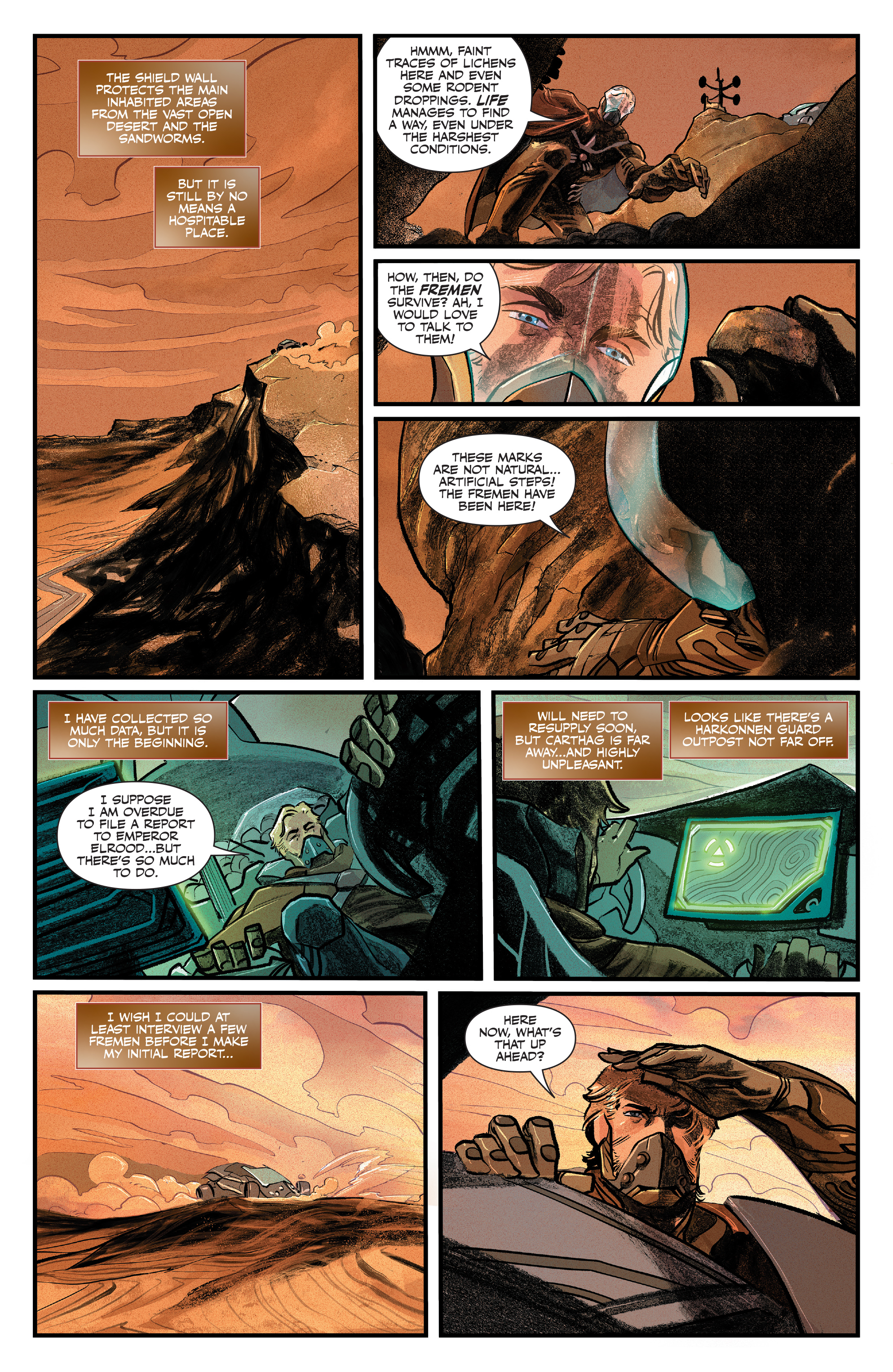 Read online Dune: House Atreides comic -  Issue #3 - 20