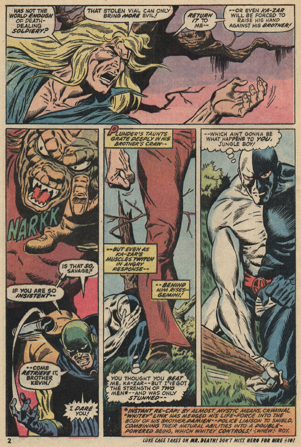 Read online Astonishing Tales (1970) comic -  Issue #18 - 3