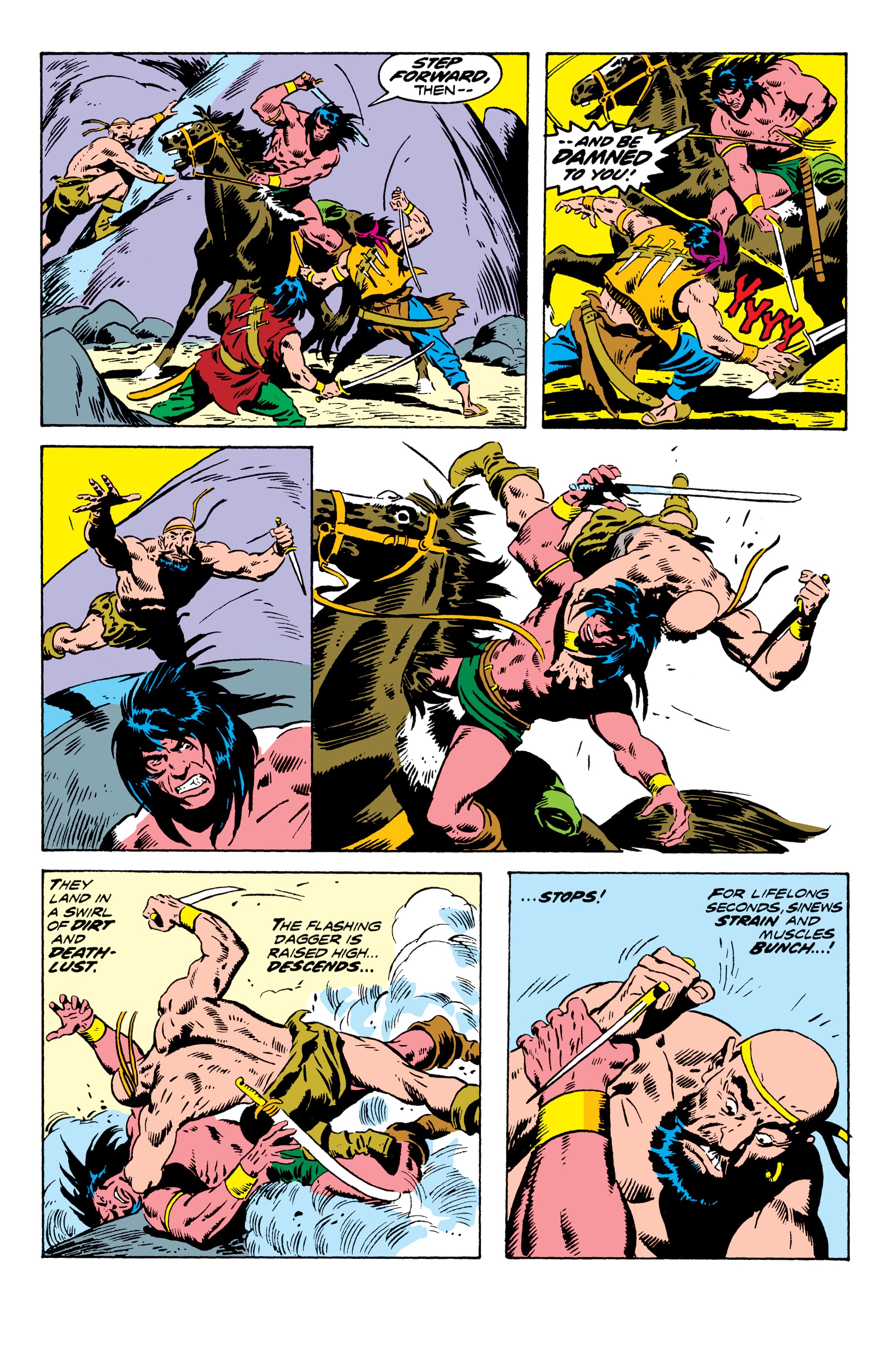 Read online Conan The Barbarian Epic Collection: The Original Marvel Years - The Curse Of The Golden Skull comic -  Issue # TPB (Part 3) - 49