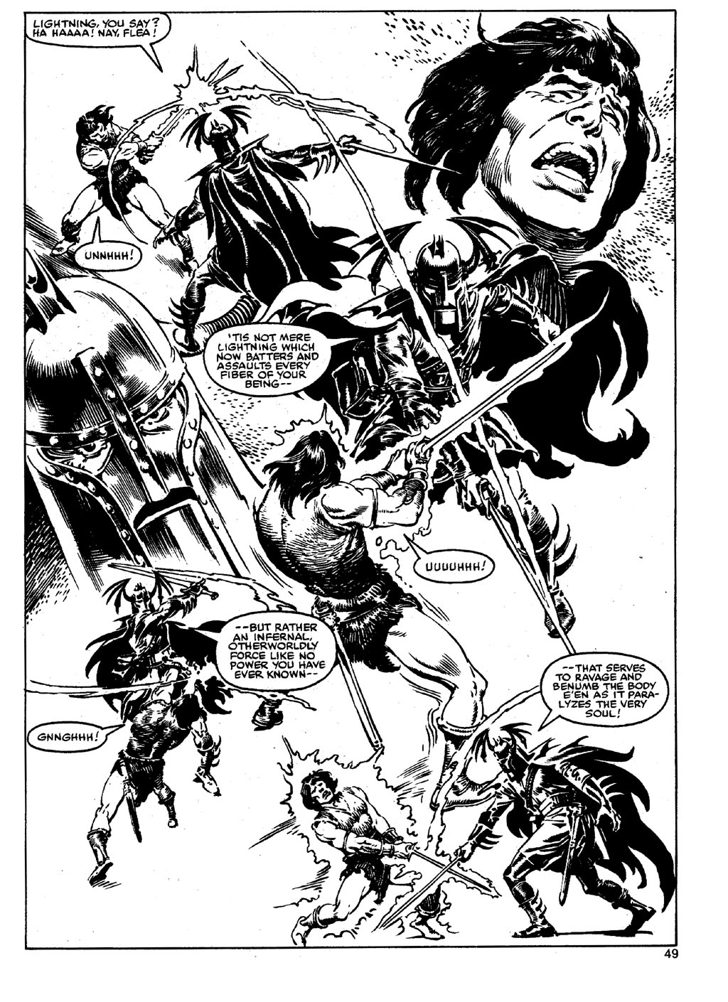Read online The Savage Sword Of Conan comic -  Issue #90 - 48