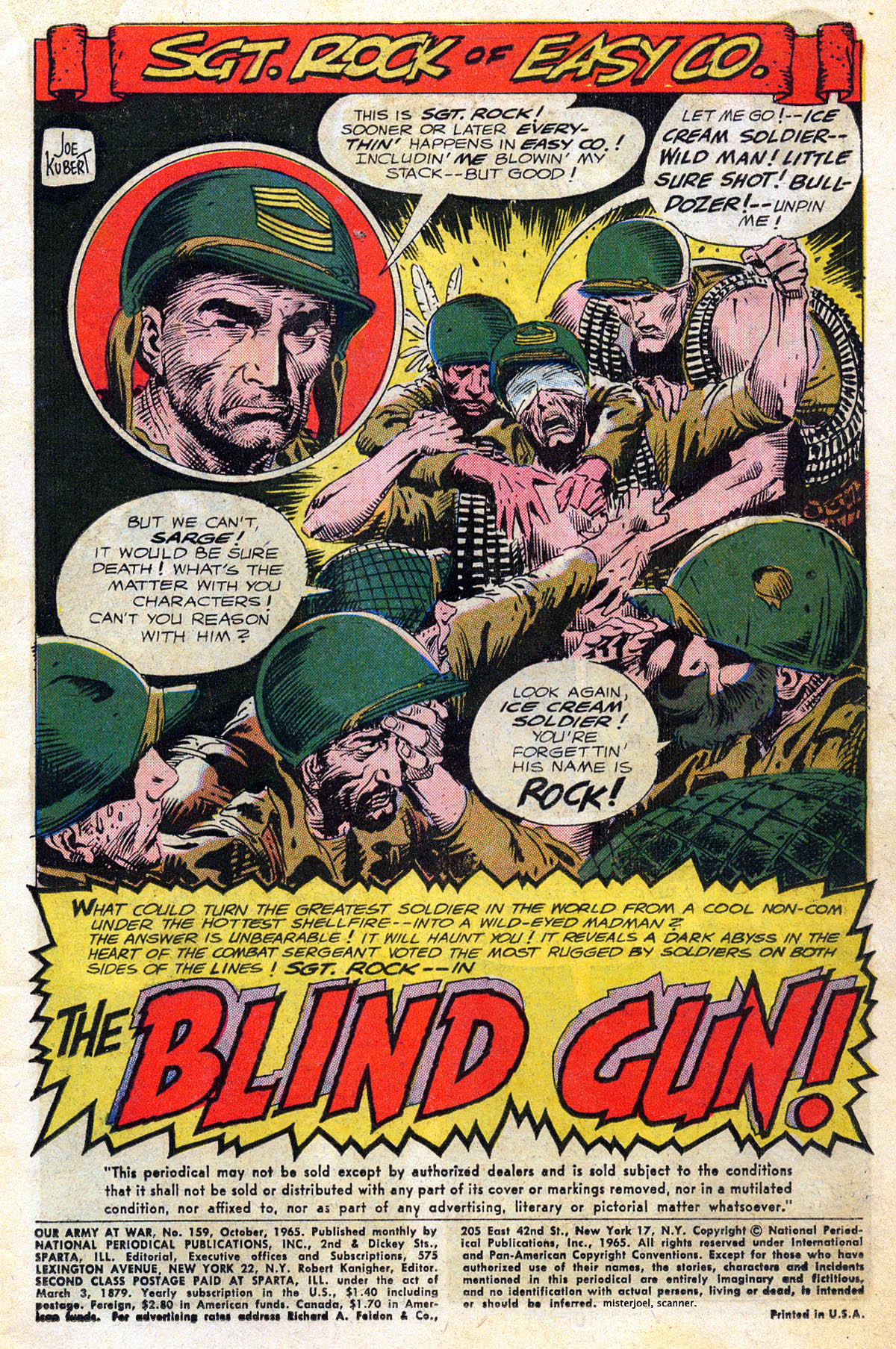 Read online Our Army at War (1952) comic -  Issue #159 - 3