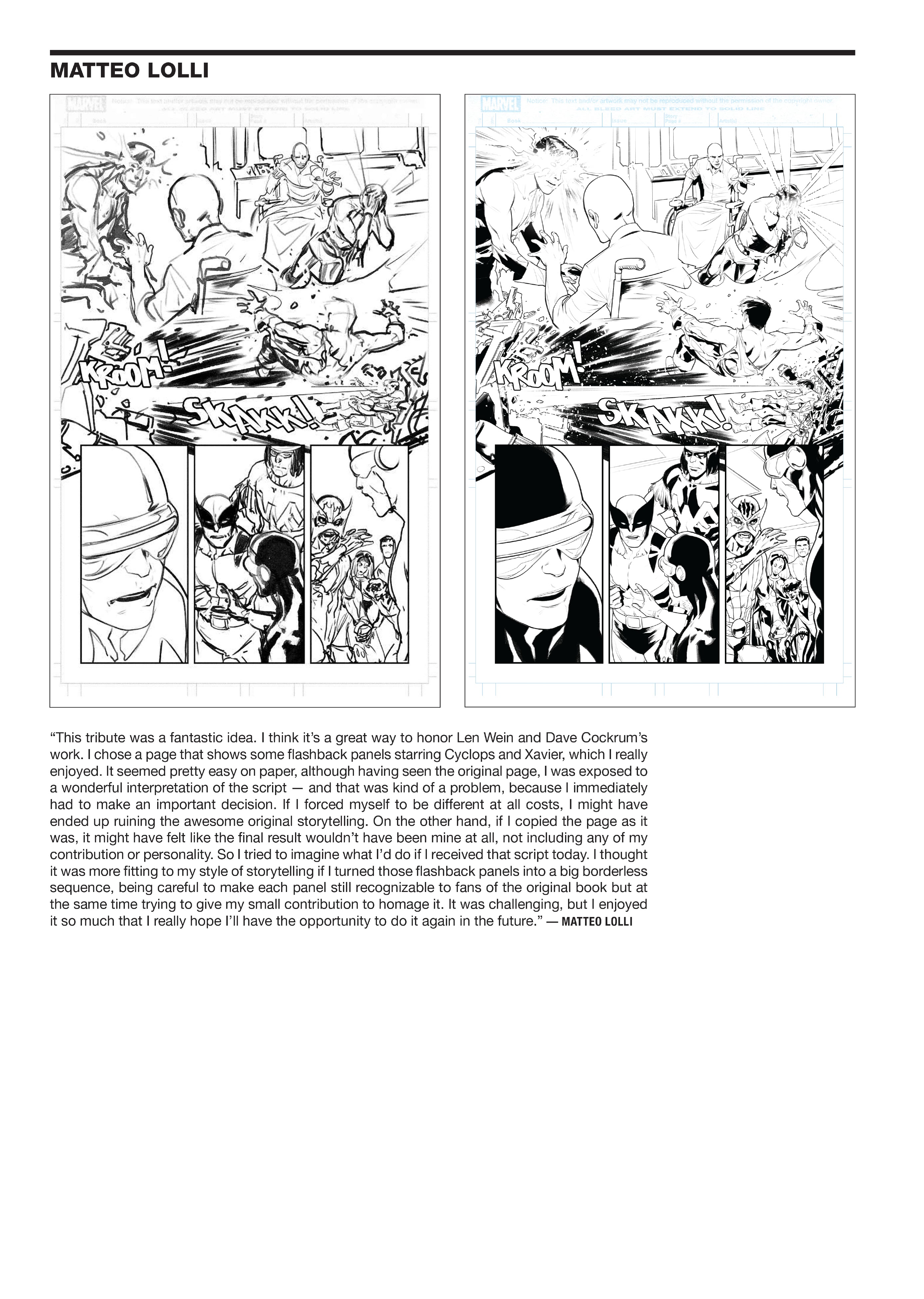 Read online Giant-Size X-Men: Tribute To Wein & Cockrum Gallery Edition comic -  Issue # TPB (Part 2) - 31