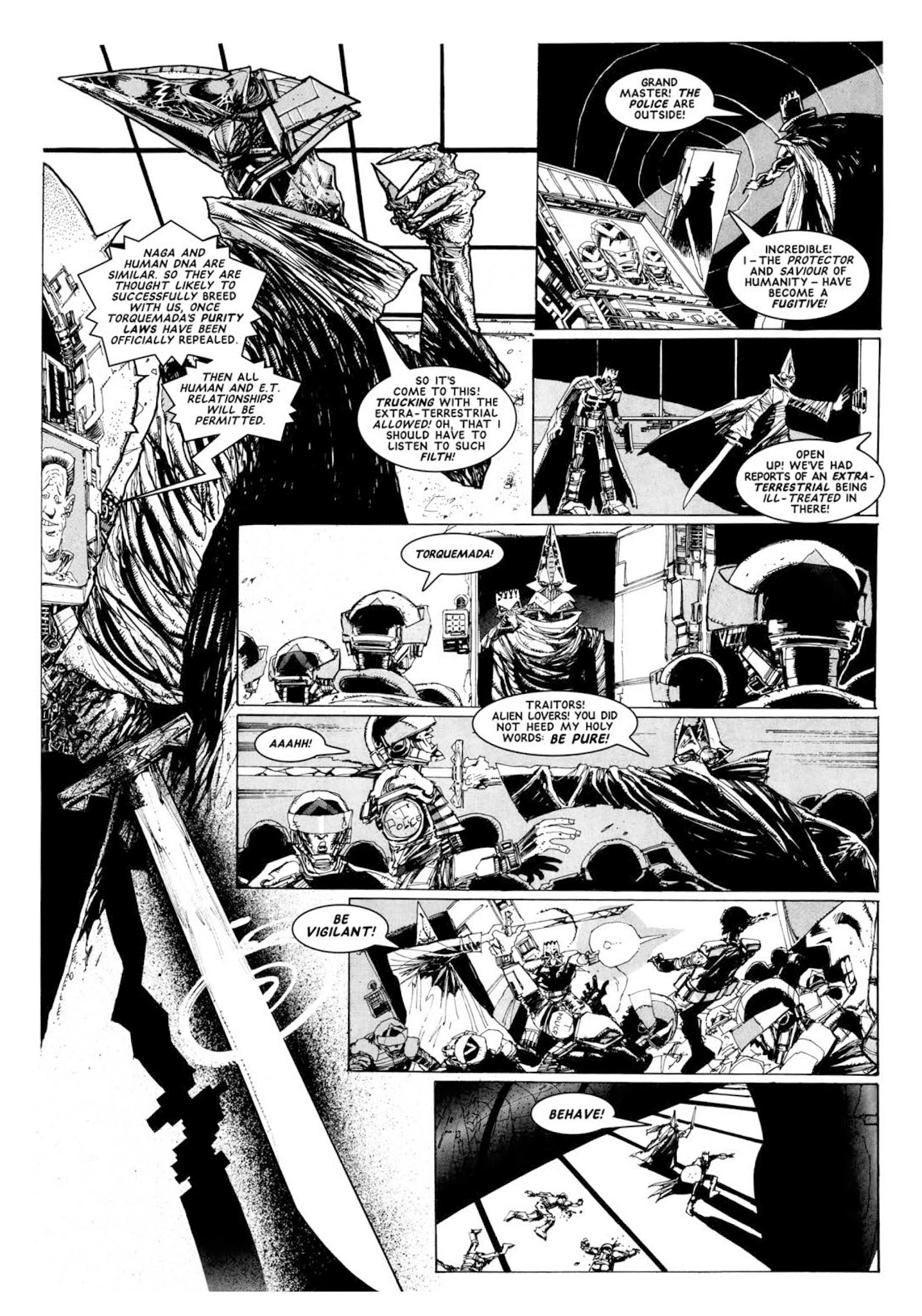 Read online The Complete Nemesis The Warlock comic -  Issue # TPB 3 - 195