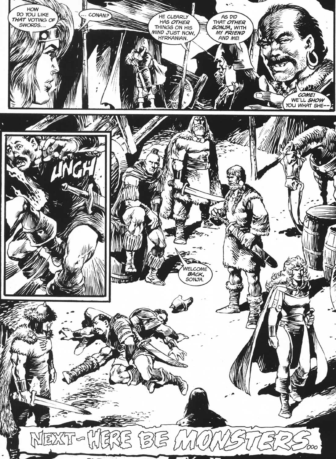 Read online The Savage Sword Of Conan comic -  Issue #232 - 27