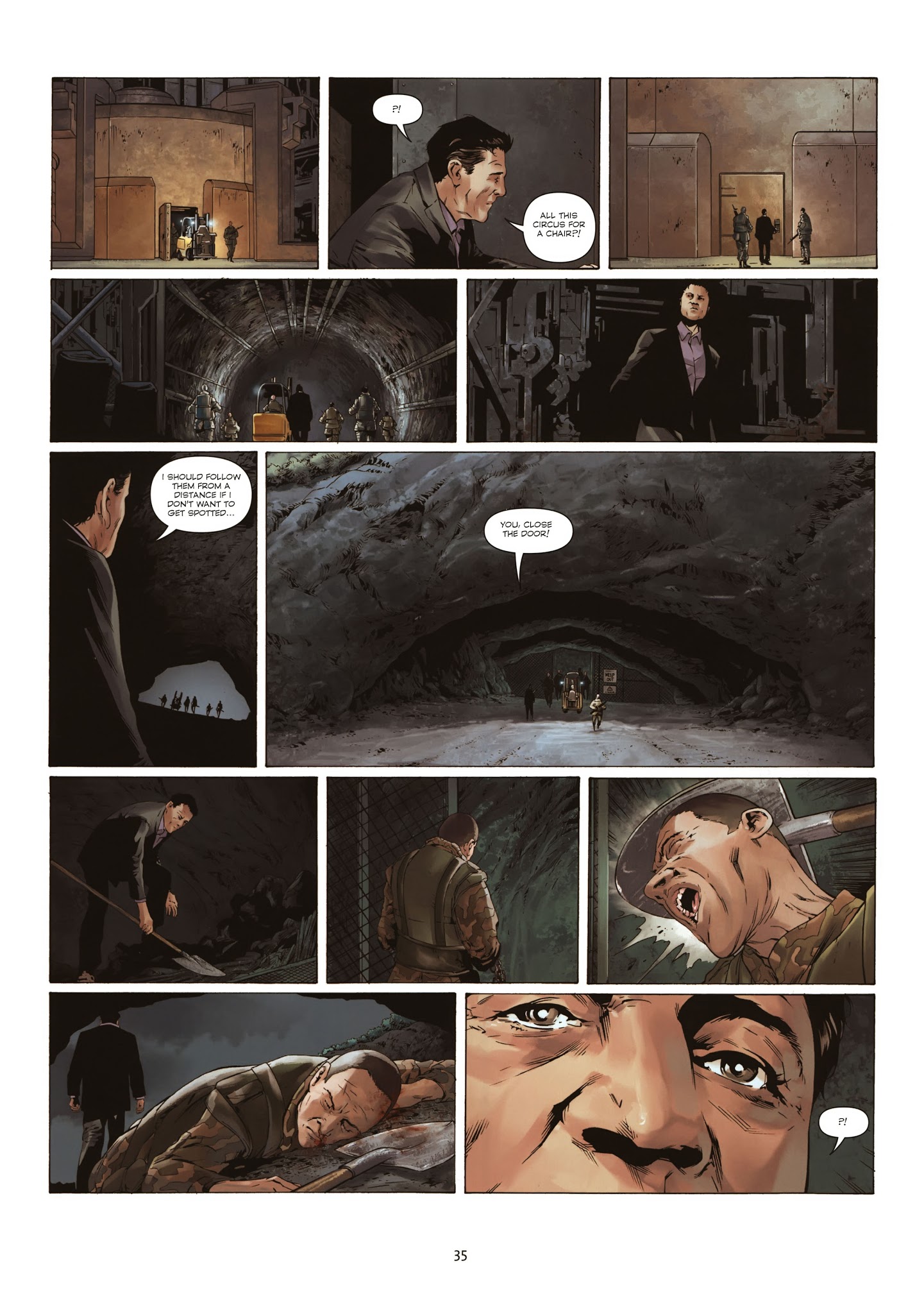Read online Prometheus comic -  Issue #5 - 36