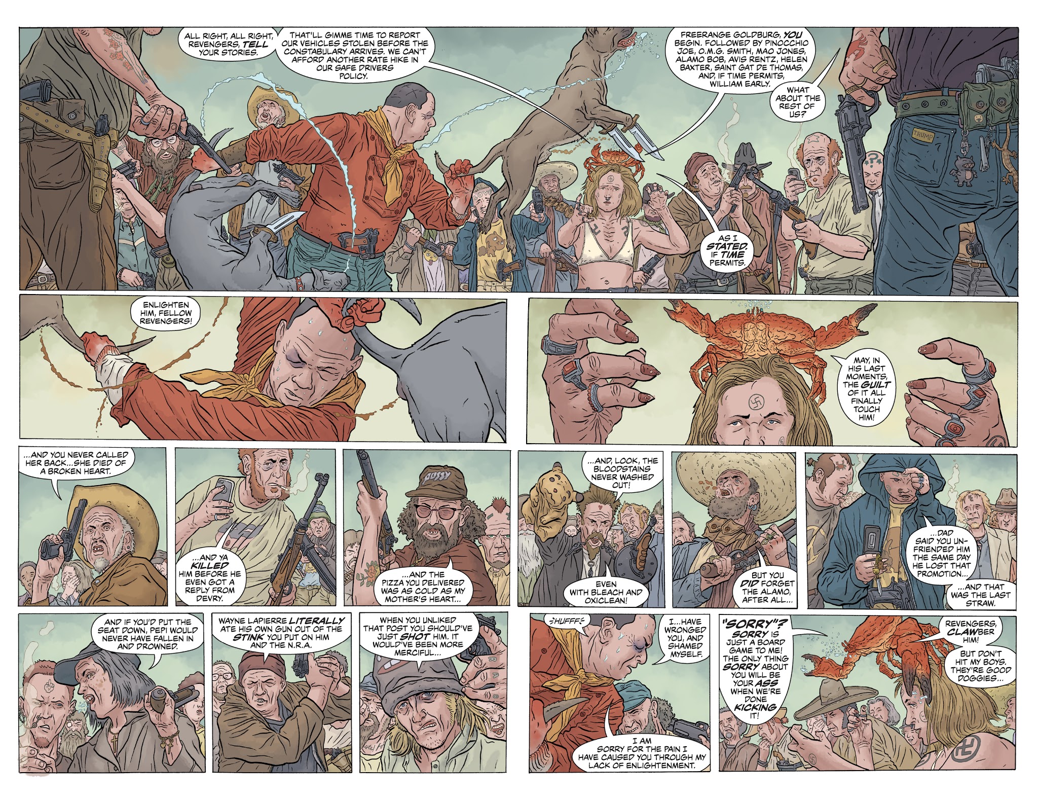 Read online The Shaolin Cowboy: Who'll Stop the Reign? comic -  Issue #4 - 5