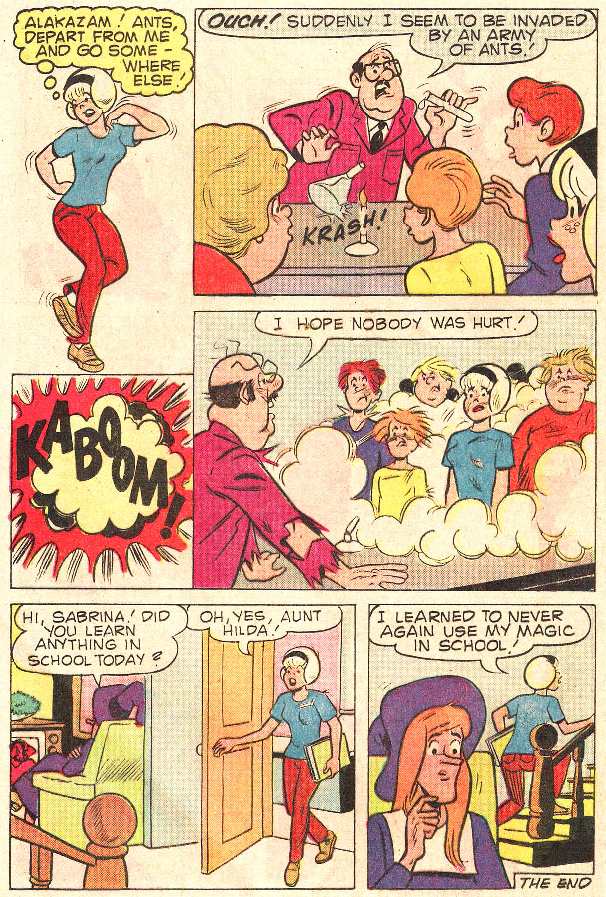 Read online Sabrina The Teenage Witch (1971) comic -  Issue #74 - 24