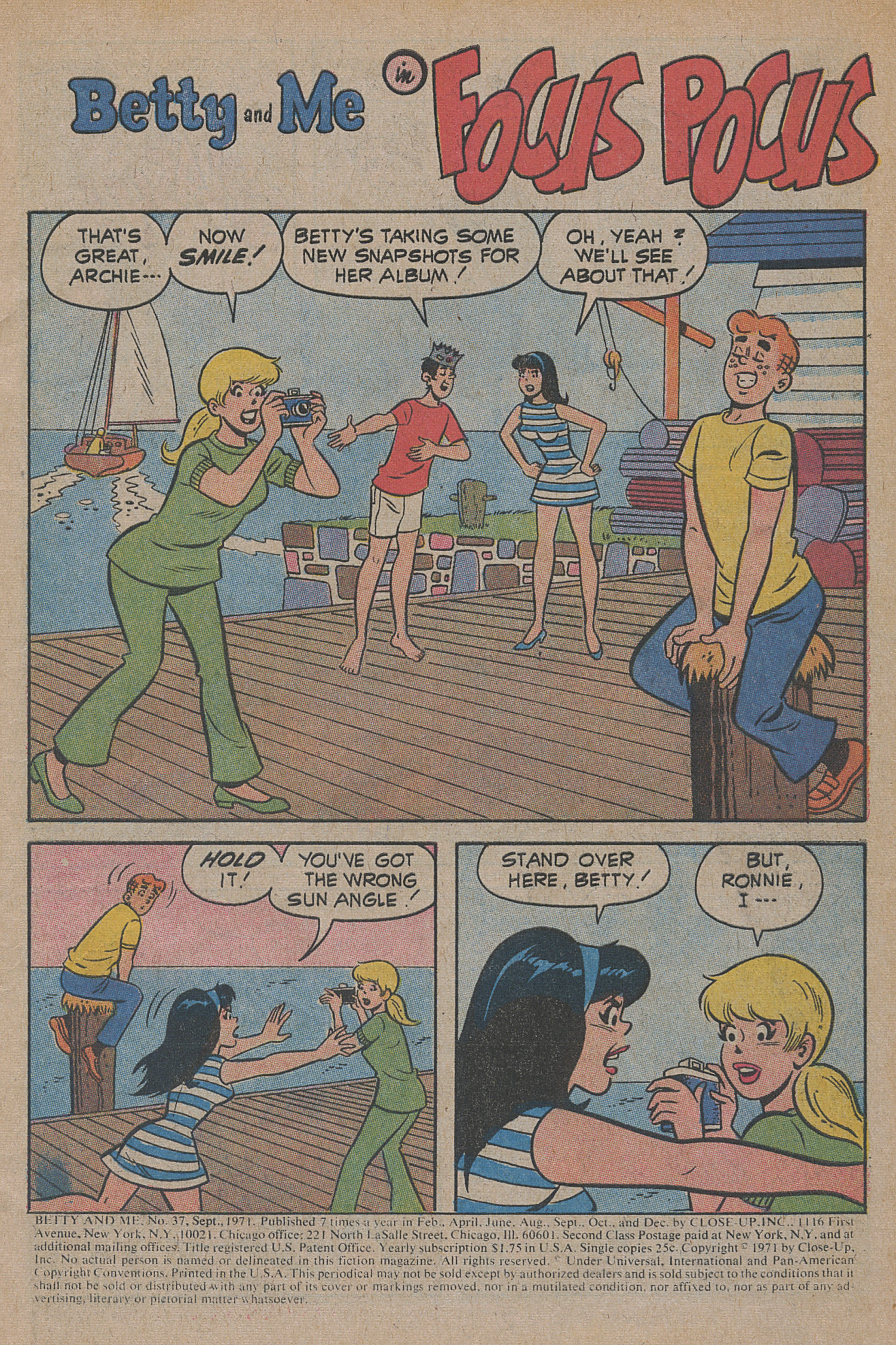 Read online Betty and Me comic -  Issue #37 - 3