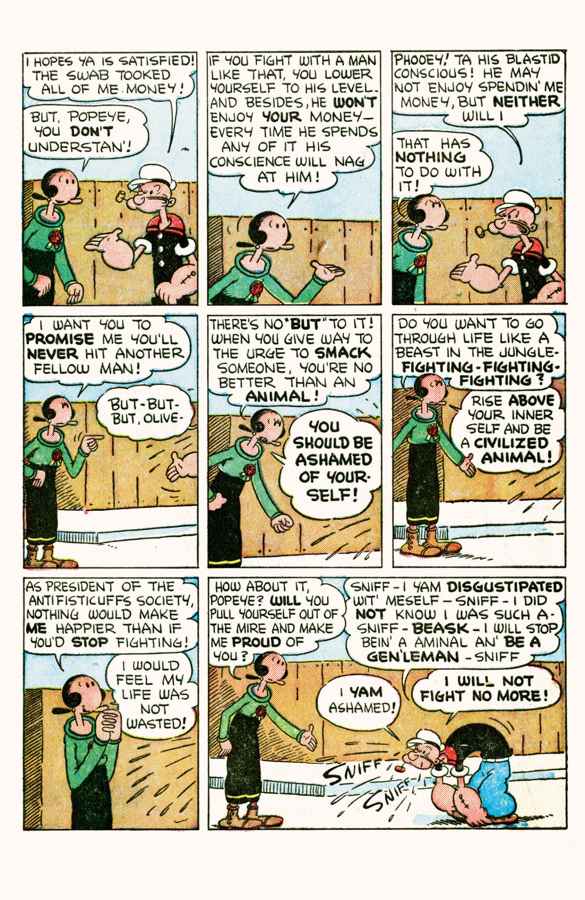 Read online Classic Popeye comic -  Issue #1 - 7