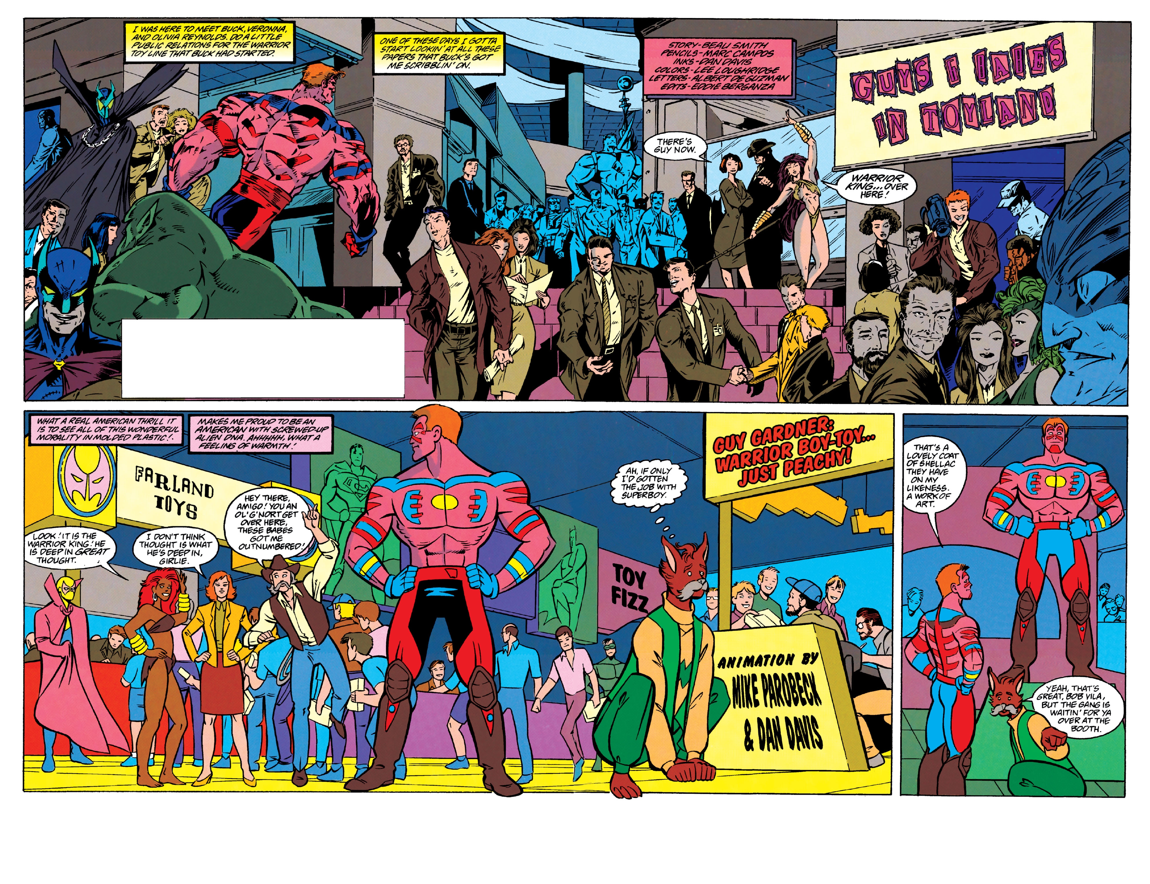 Read online Guy Gardner: Warrior comic -  Issue #41 - 3