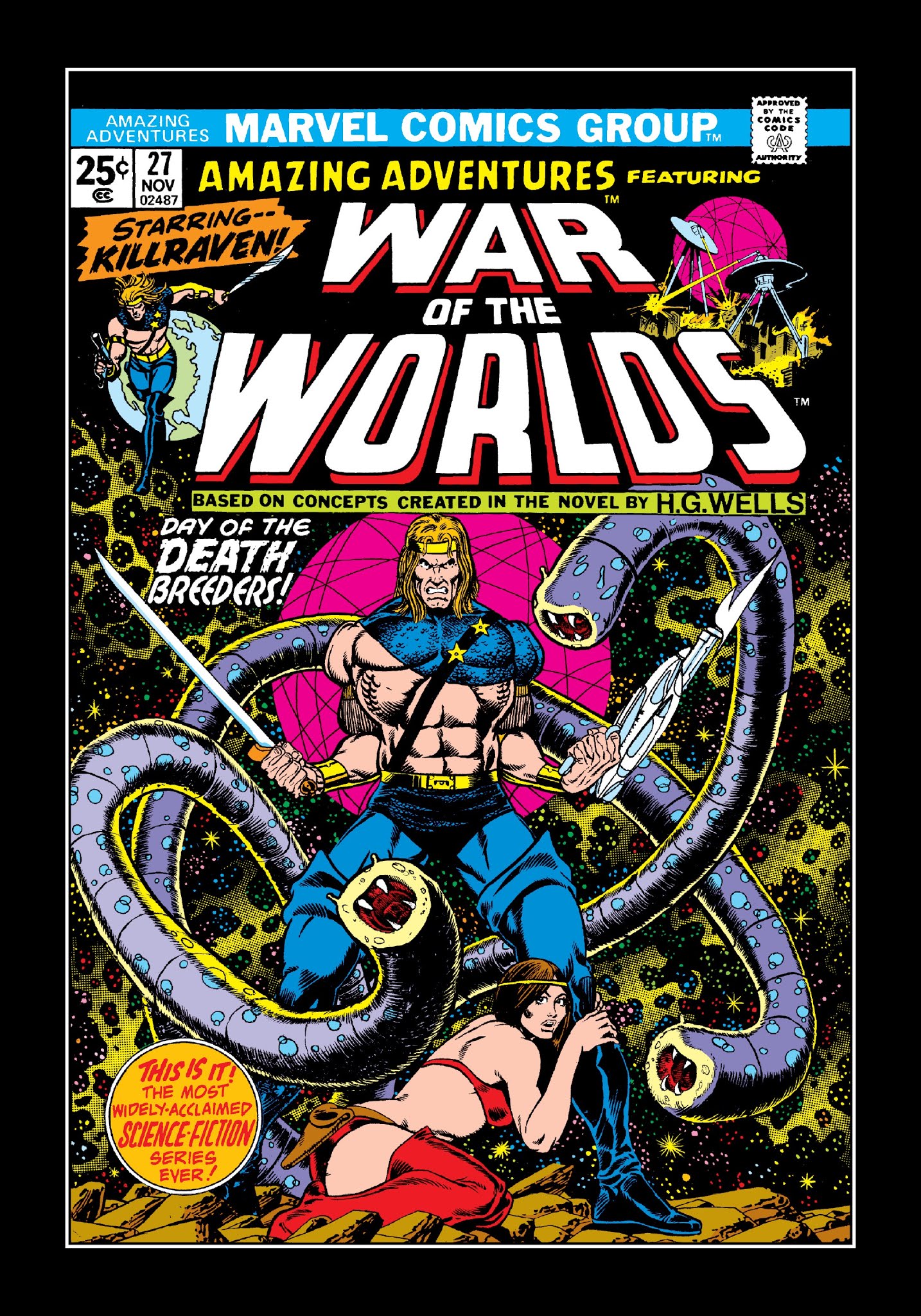 Read online Marvel Masterworks: Killraven comic -  Issue # TPB 1 (Part 2) - 70
