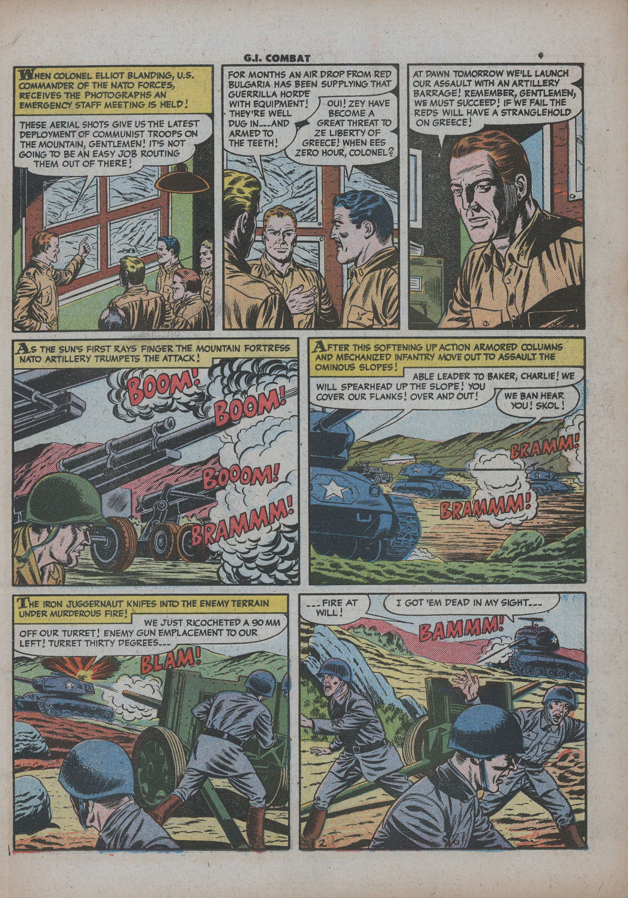 Read online G.I. Combat (1952) comic -  Issue #28 - 19