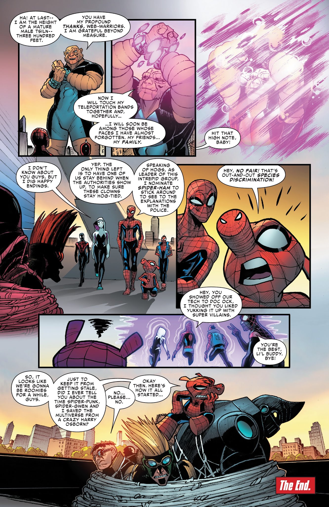 Read online Spider-Man: Enter the Spider-Verse comic -  Issue # Full - 22
