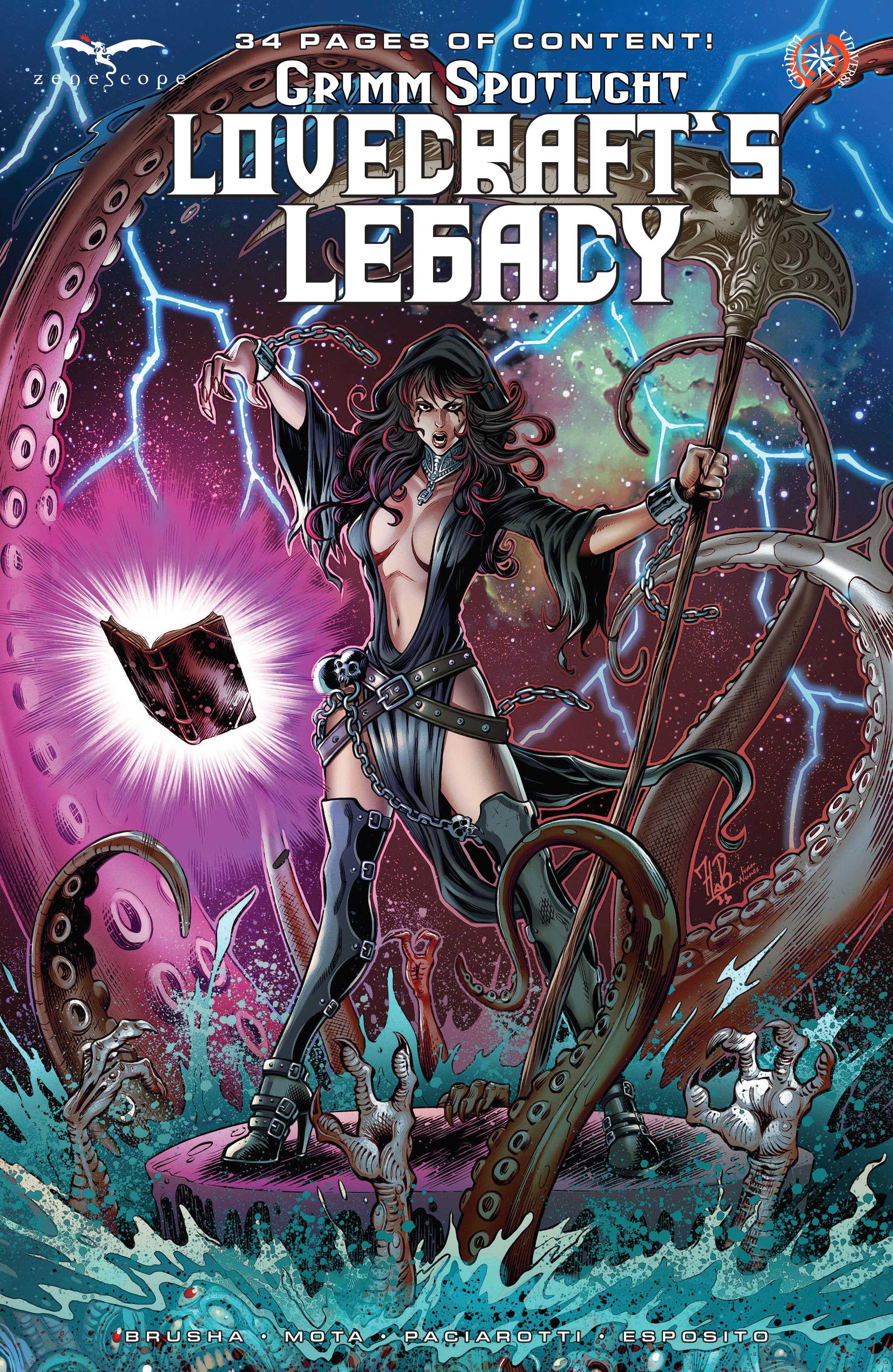 Read online Grimm Spotlight: Lovecraft’s Legacy comic -  Issue # Full - 1
