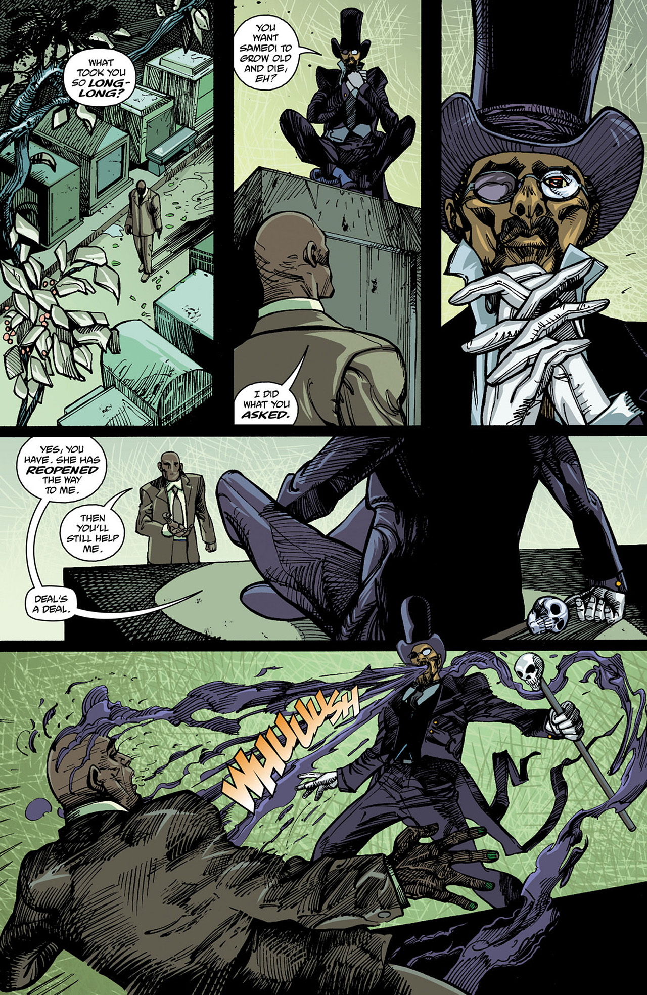 Read online Dominique Laveau: Voodoo Child comic -  Issue #6 - 17