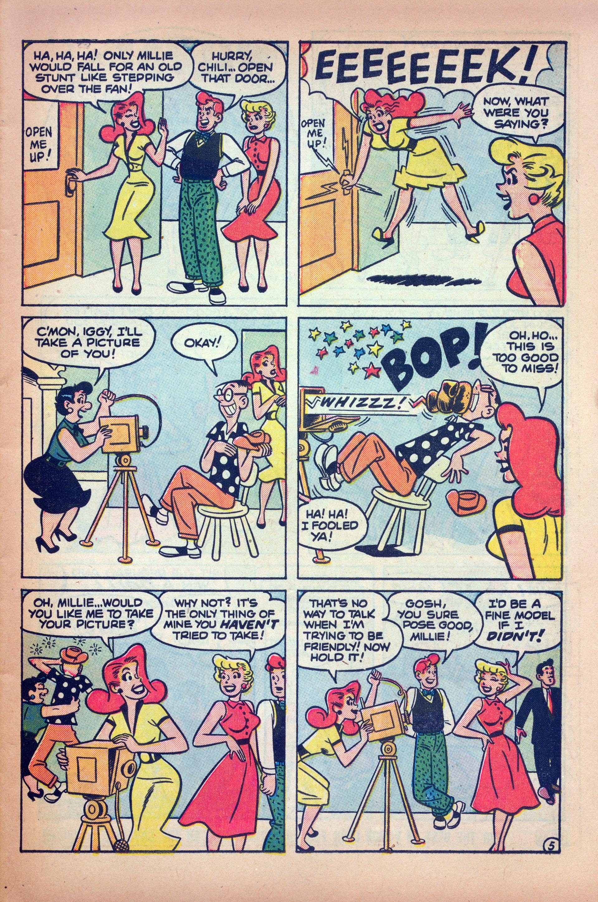 Read online Millie the Model comic -  Issue #45 - 7