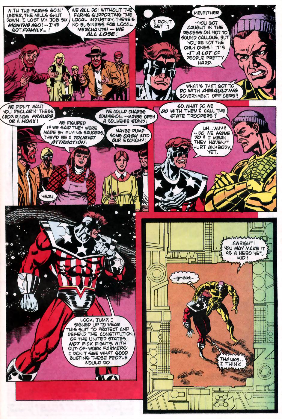Read online The Web (1991) comic -  Issue #12 - 22