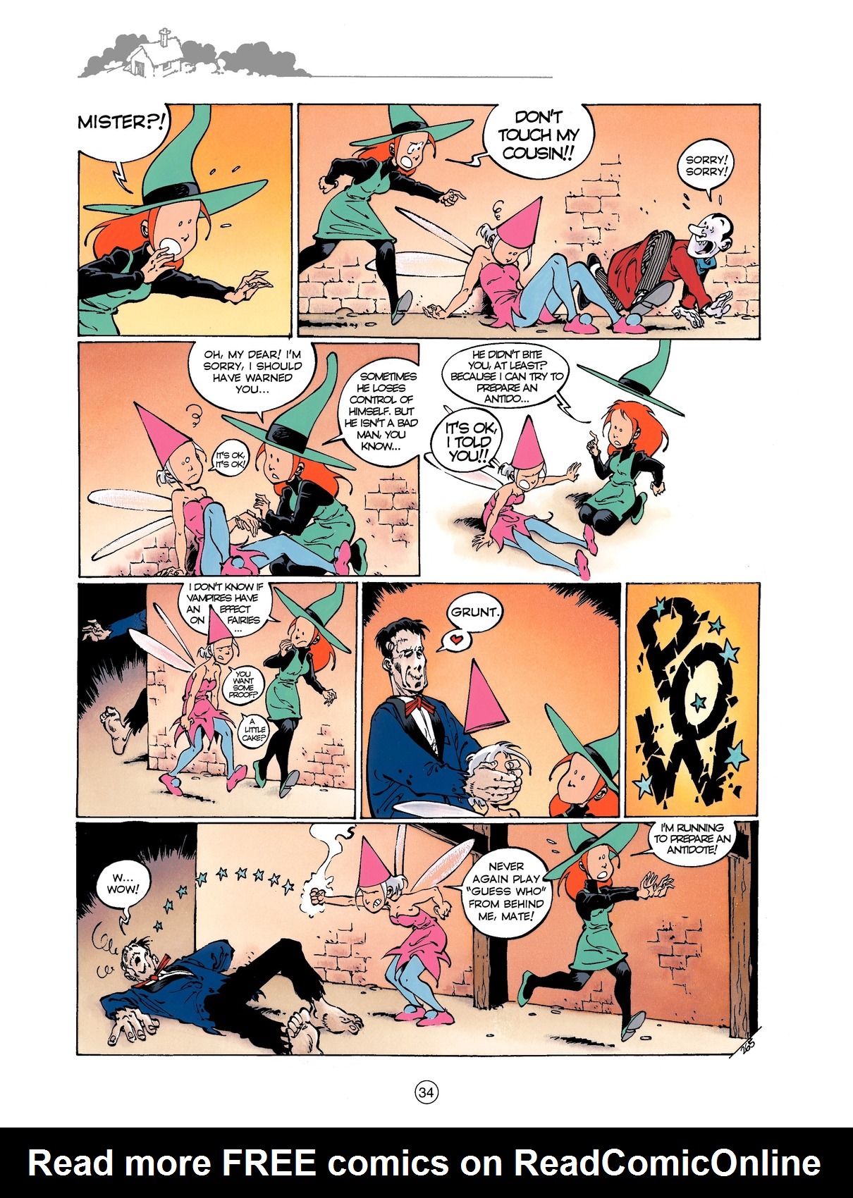 Read online Mélusine (1995) comic -  Issue #7 - 34