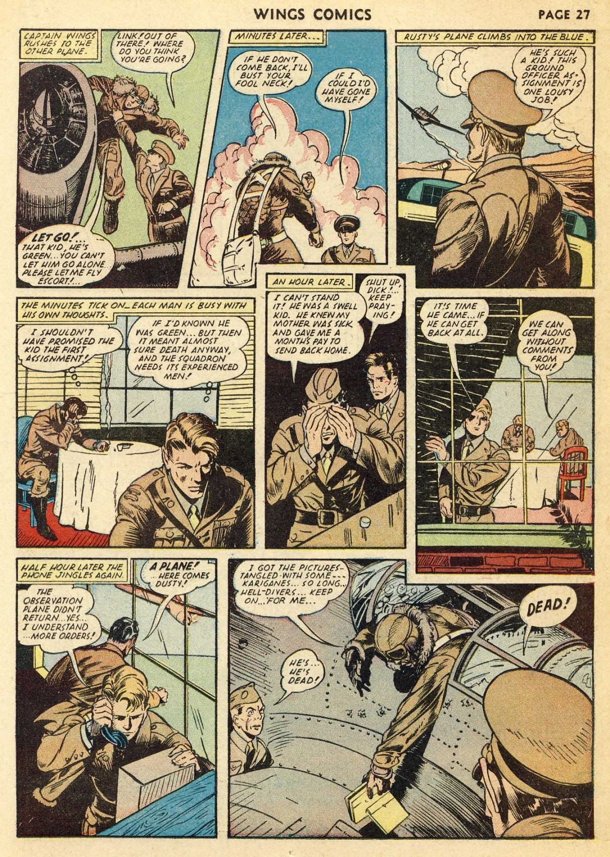 Read online Wings Comics comic -  Issue #23 - 29