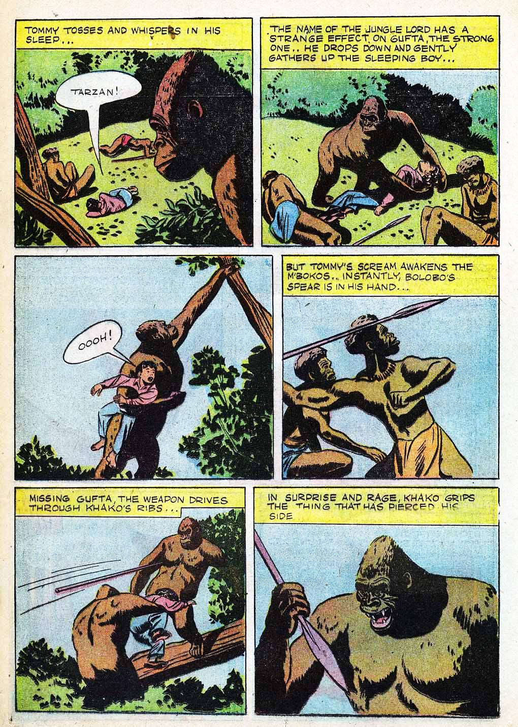 Read online Tarzan (1948) comic -  Issue #2 - 25