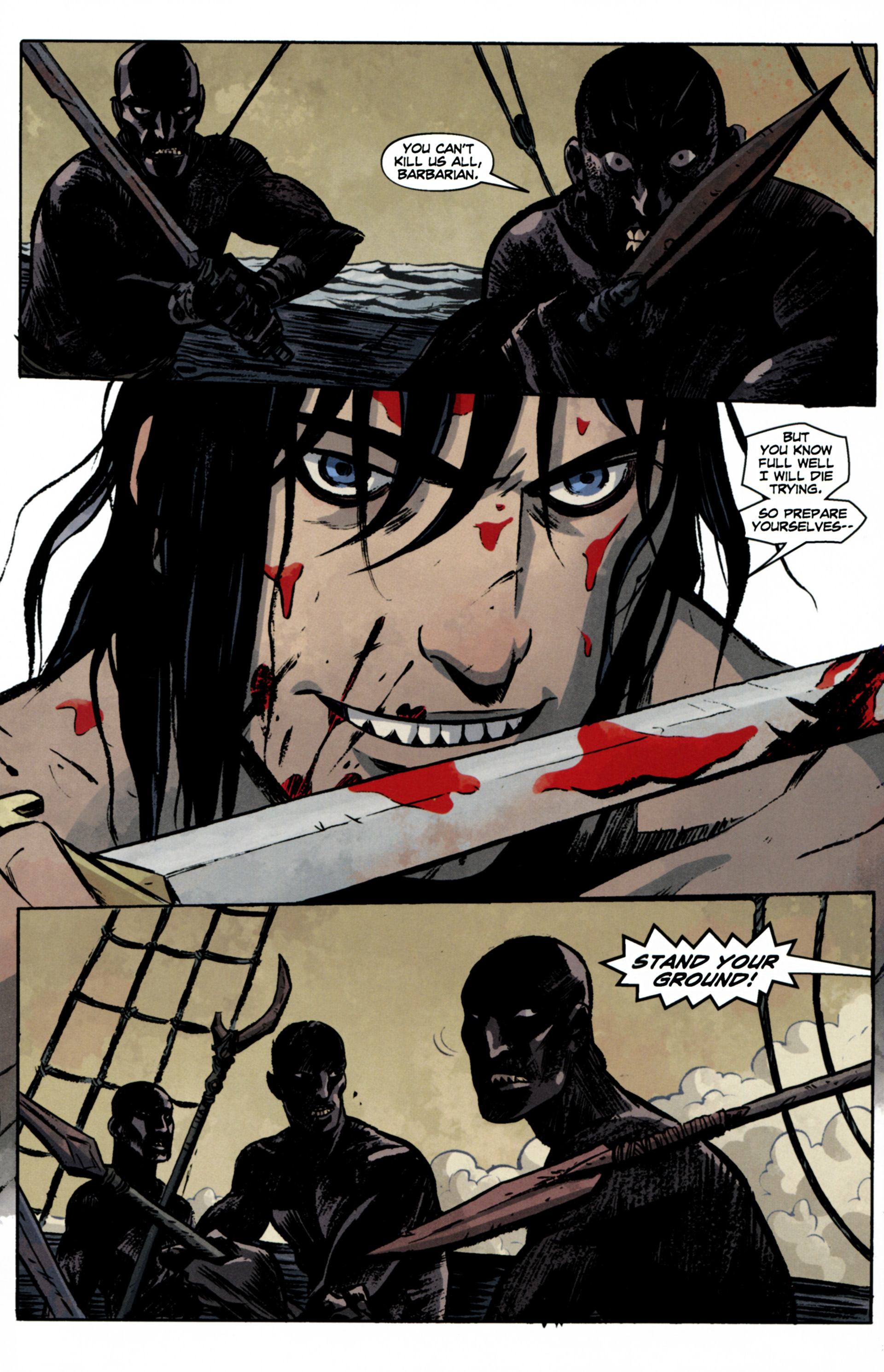Read online Conan the Barbarian (2012) comic -  Issue #2 - 22