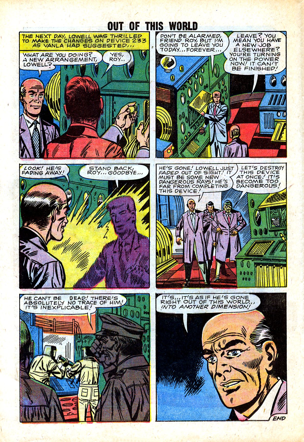 Read online Out of this World comic -  Issue #14 - 16