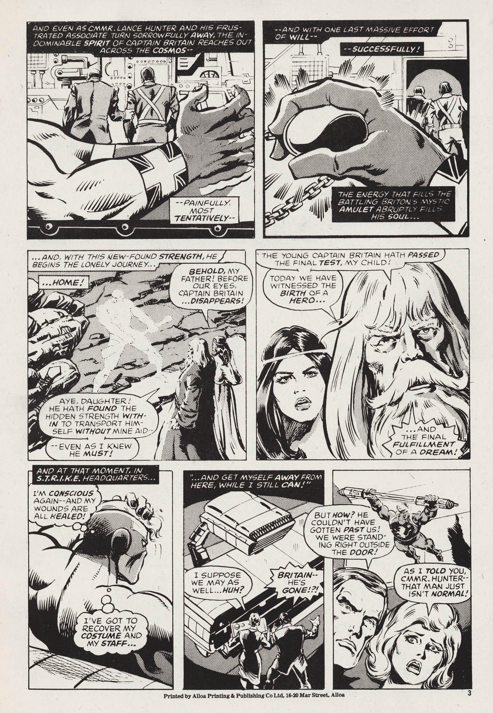 Read online Captain Britain (1976) comic -  Issue #37 - 3