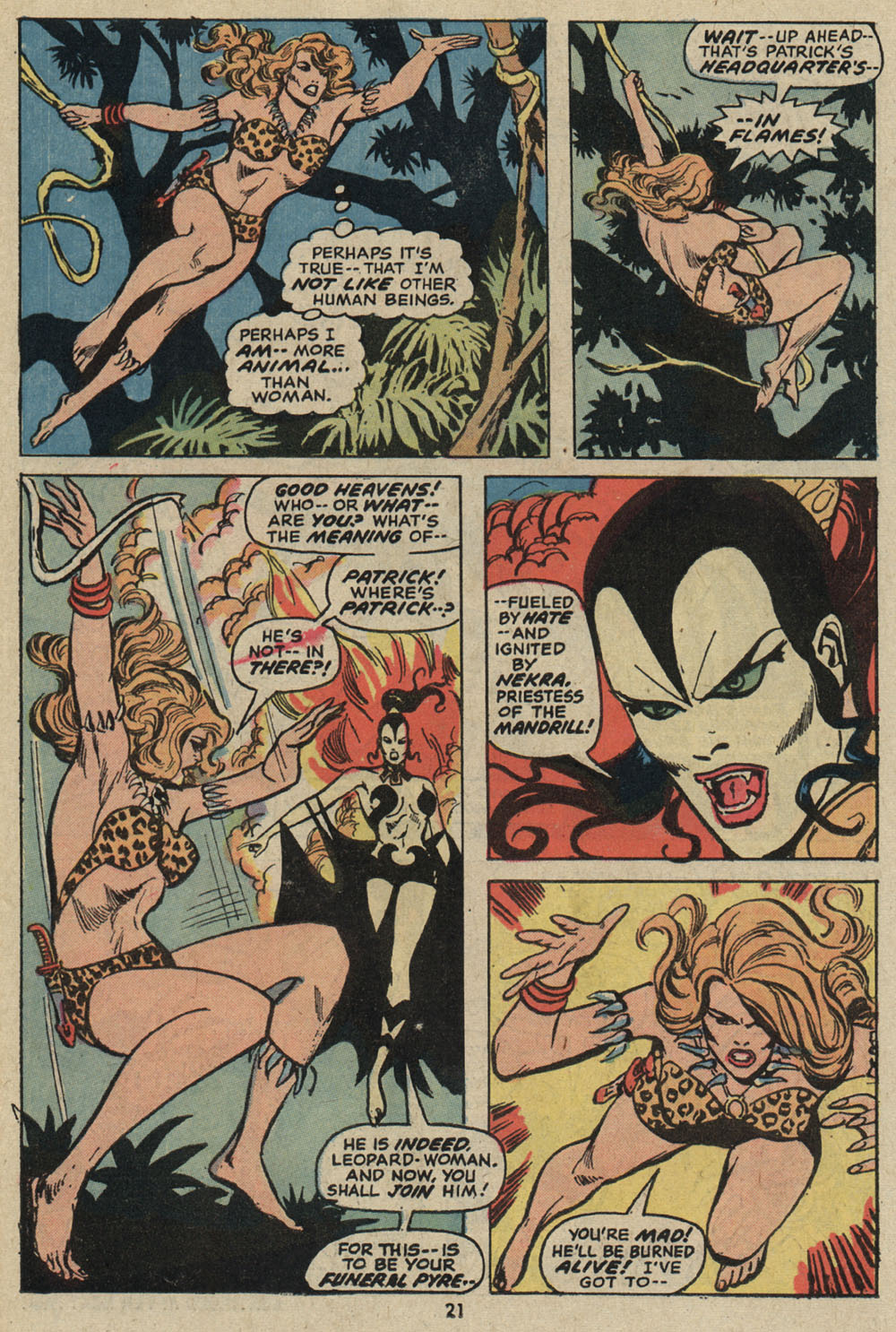 Read online Shanna, the She-Devil (1972) comic -  Issue #5 - 16