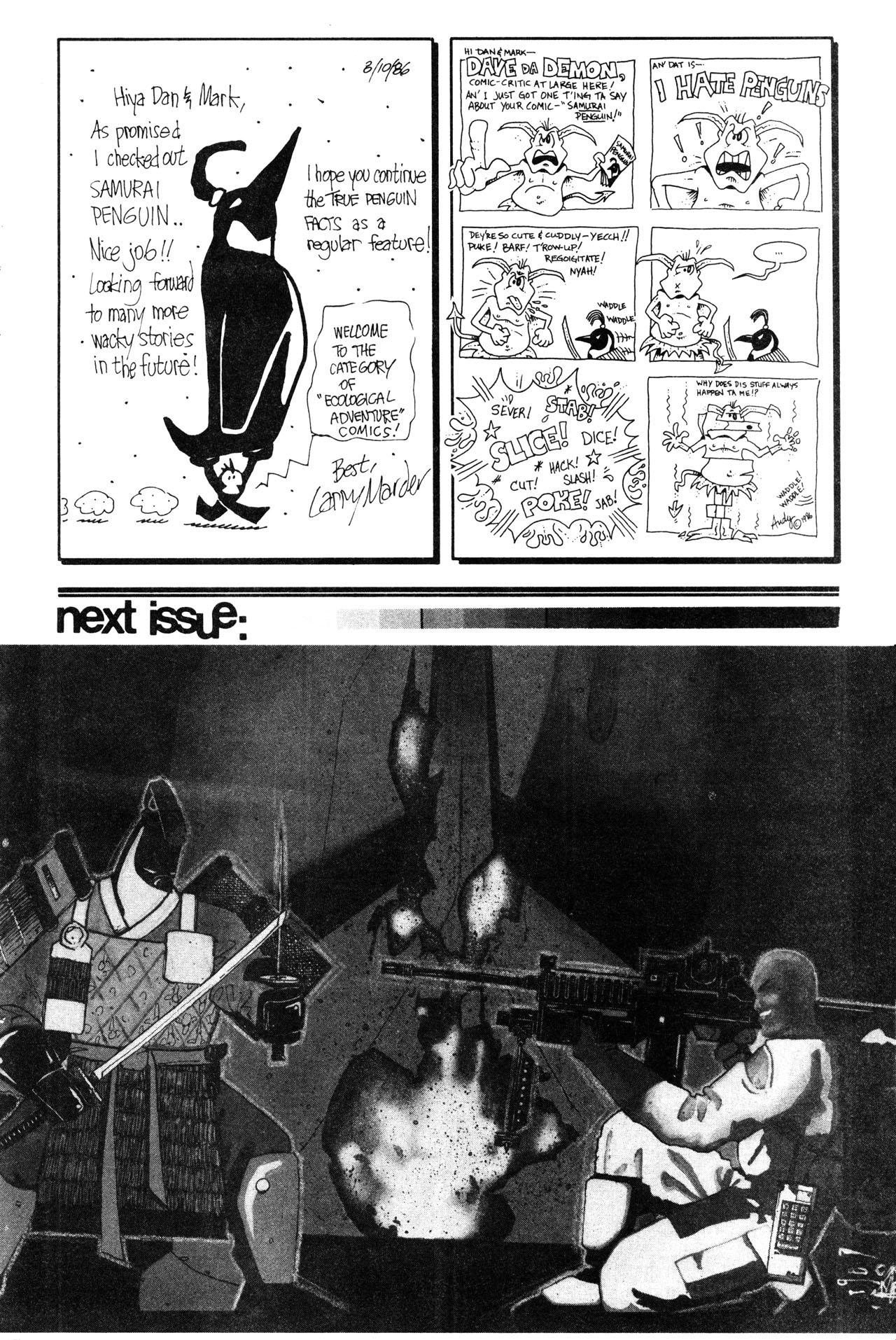 Read online Samurai Penguin comic -  Issue #3 - 25