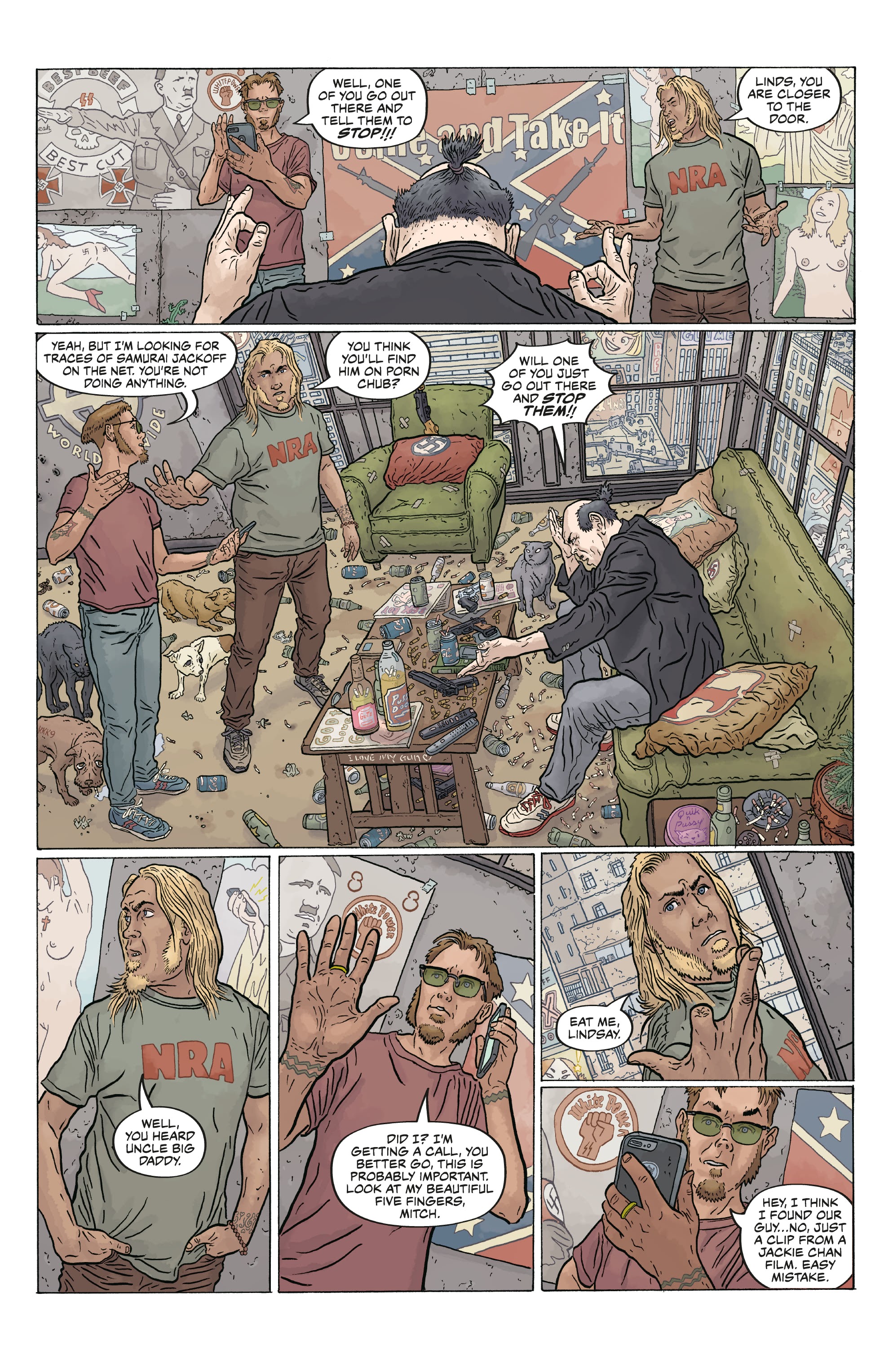 Read online Shaolin Cowboy: Cruel to Be Kin comic -  Issue #5 - 21