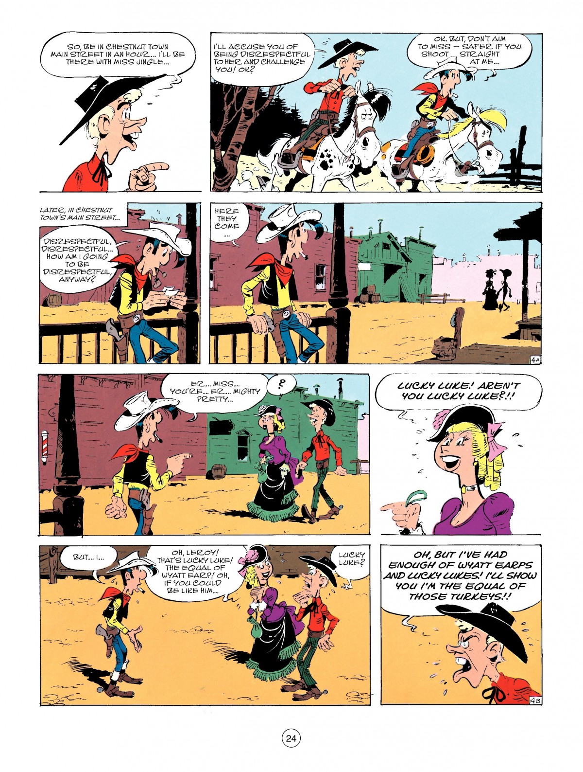 Read online A Lucky Luke Adventure comic -  Issue #50 - 24